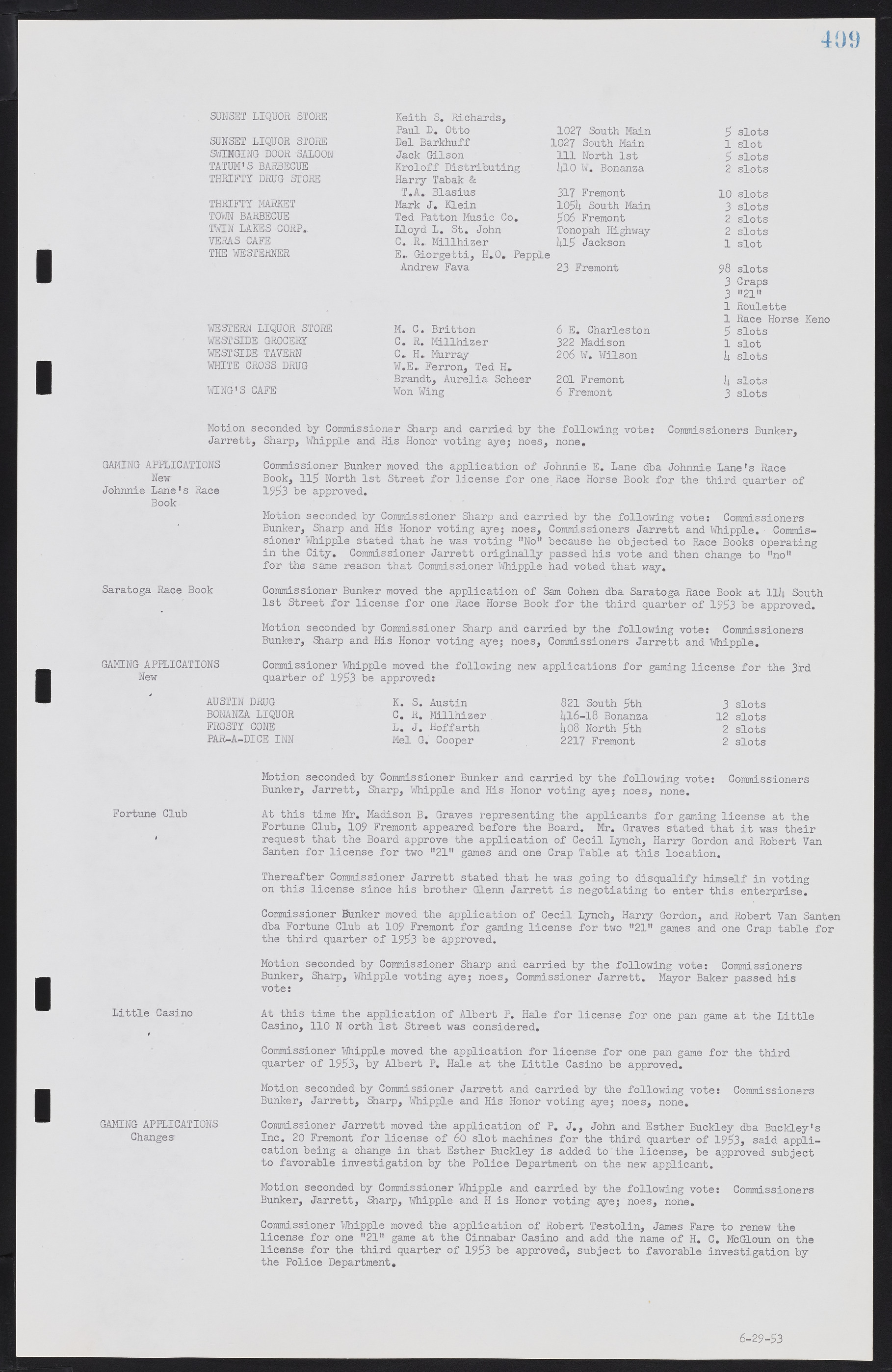 Las Vegas City Commission Minutes, May 26, 1952 to February 17, 1954, lvc000008-437