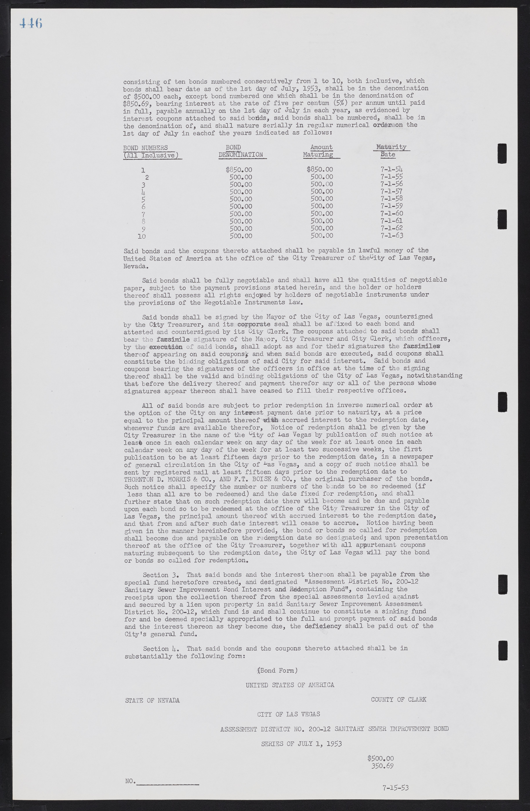 Las Vegas City Commission Minutes, May 26, 1952 to February 17, 1954, lvc000008-476