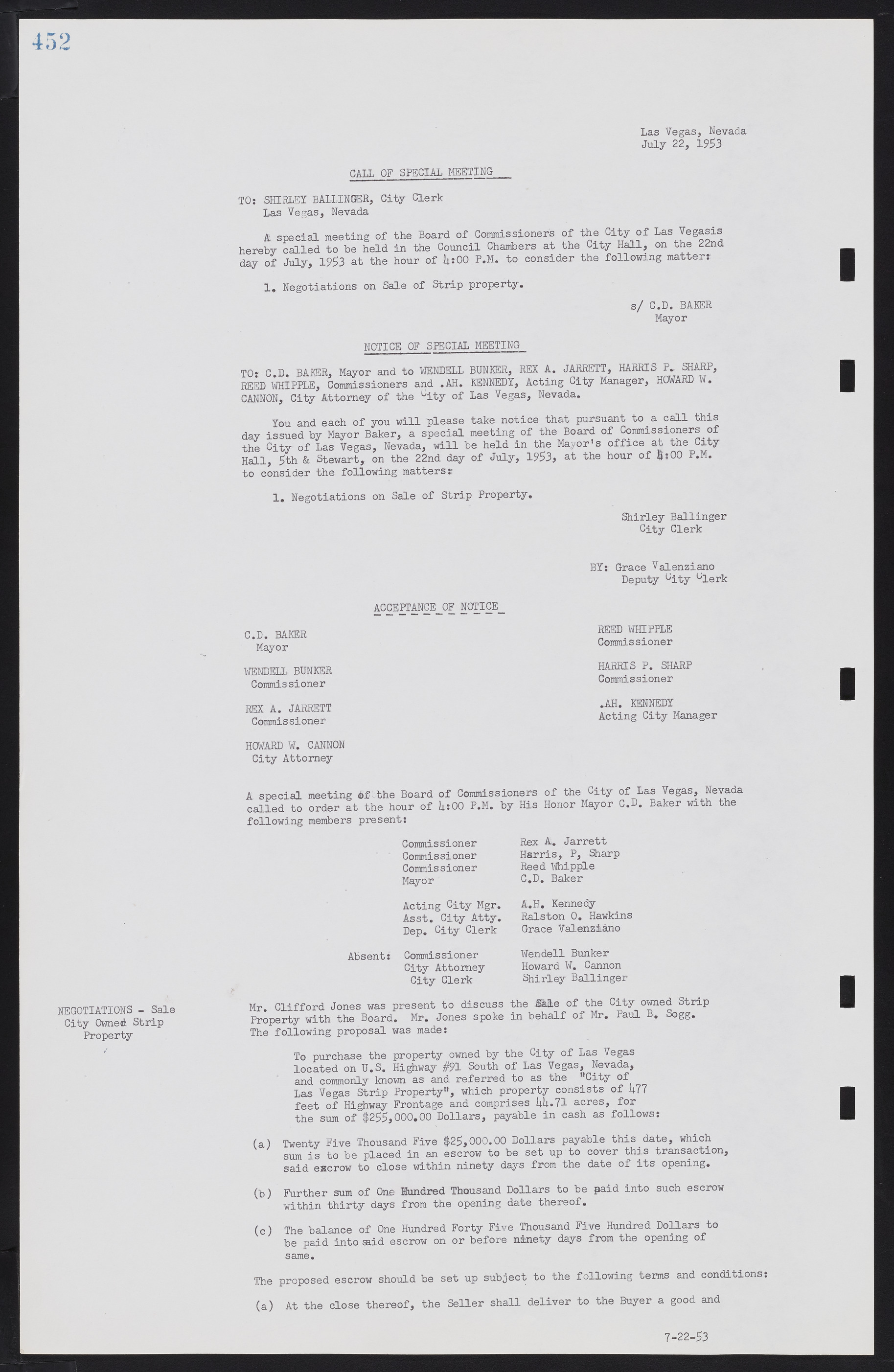 Las Vegas City Commission Minutes, May 26, 1952 to February 17, 1954, lvc000008-482