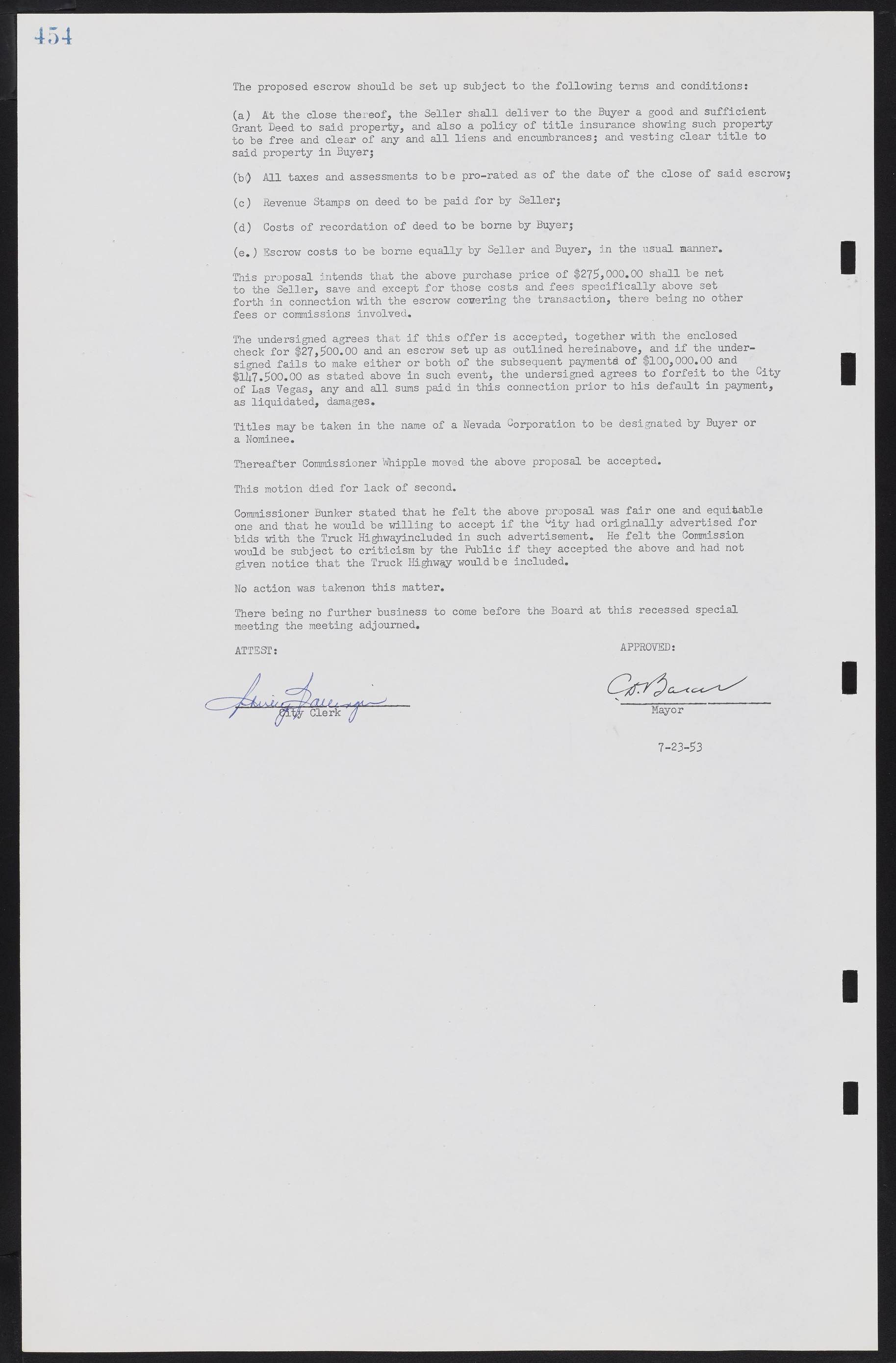 Las Vegas City Commission Minutes, May 26, 1952 to February 17, 1954, lvc000008-484
