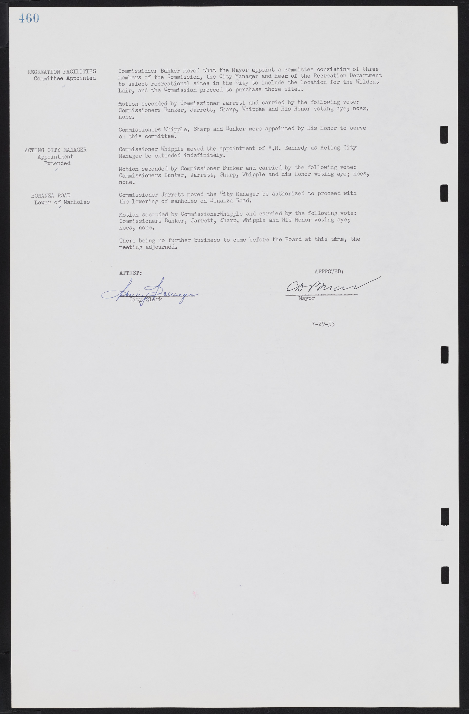 Las Vegas City Commission Minutes, May 26, 1952 to February 17, 1954, lvc000008-490