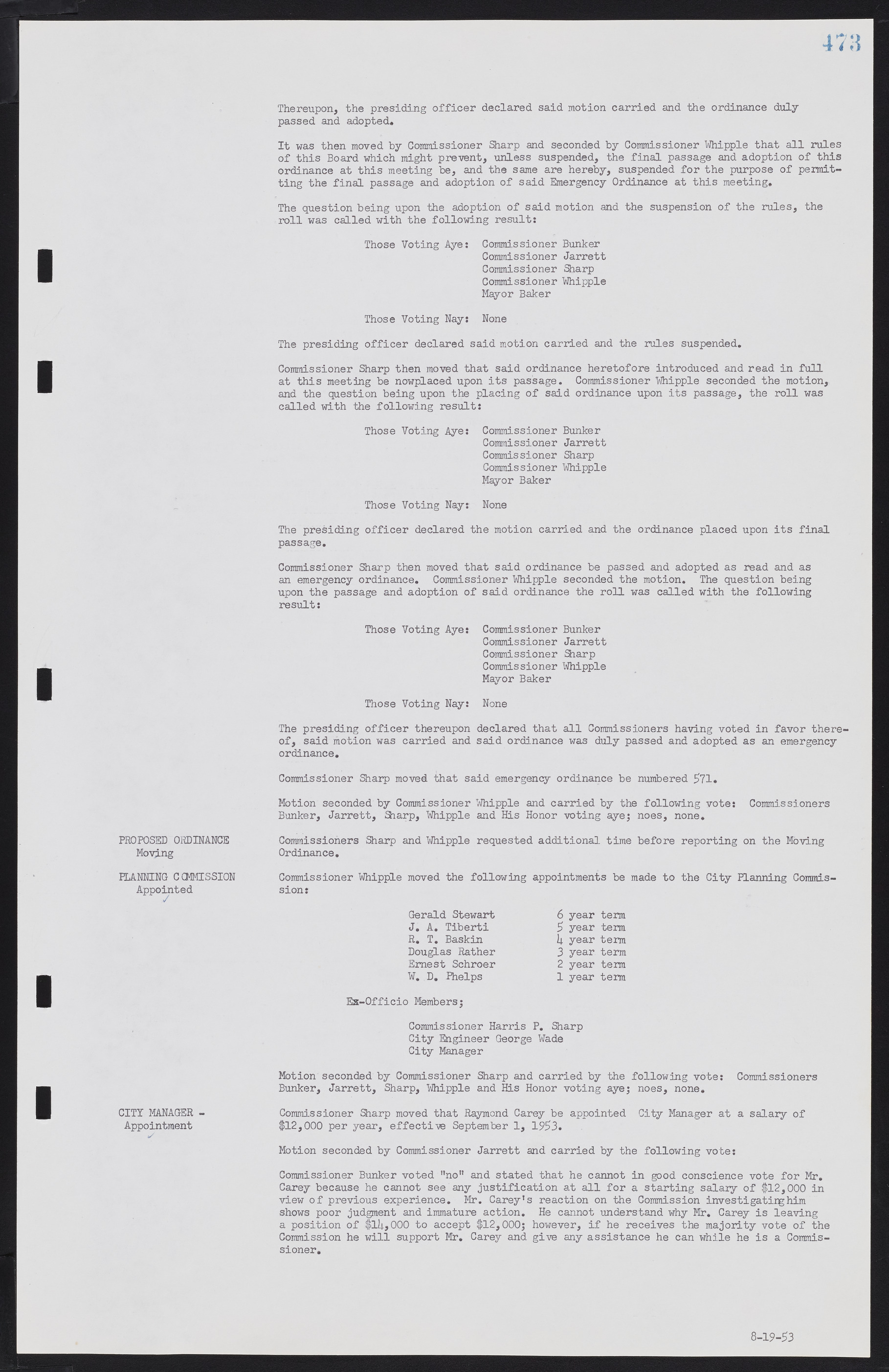 Las Vegas City Commission Minutes, May 26, 1952 to February 17, 1954, lvc000008-503