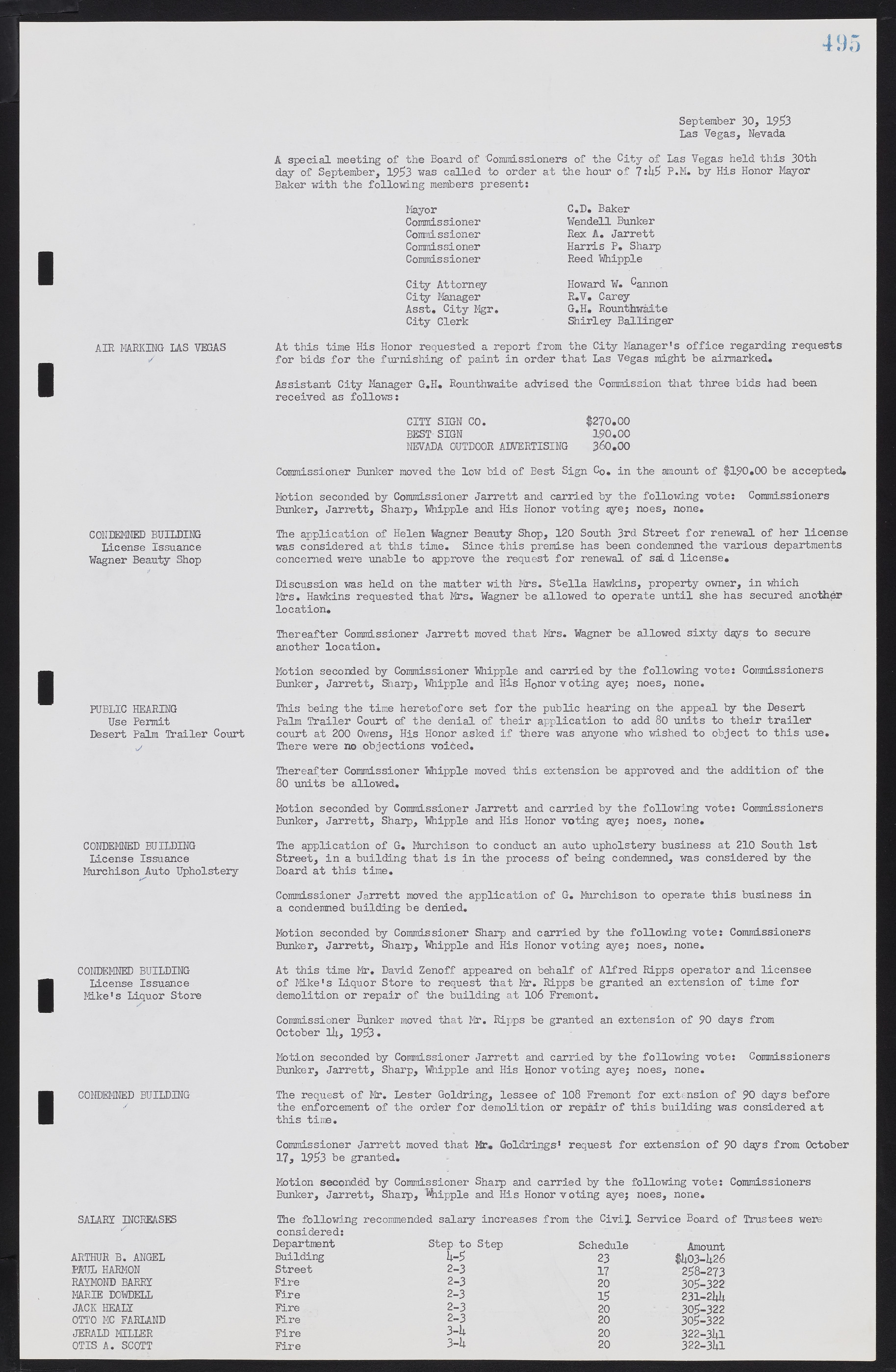 Las Vegas City Commission Minutes, May 26, 1952 to February 17, 1954, lvc000008-525