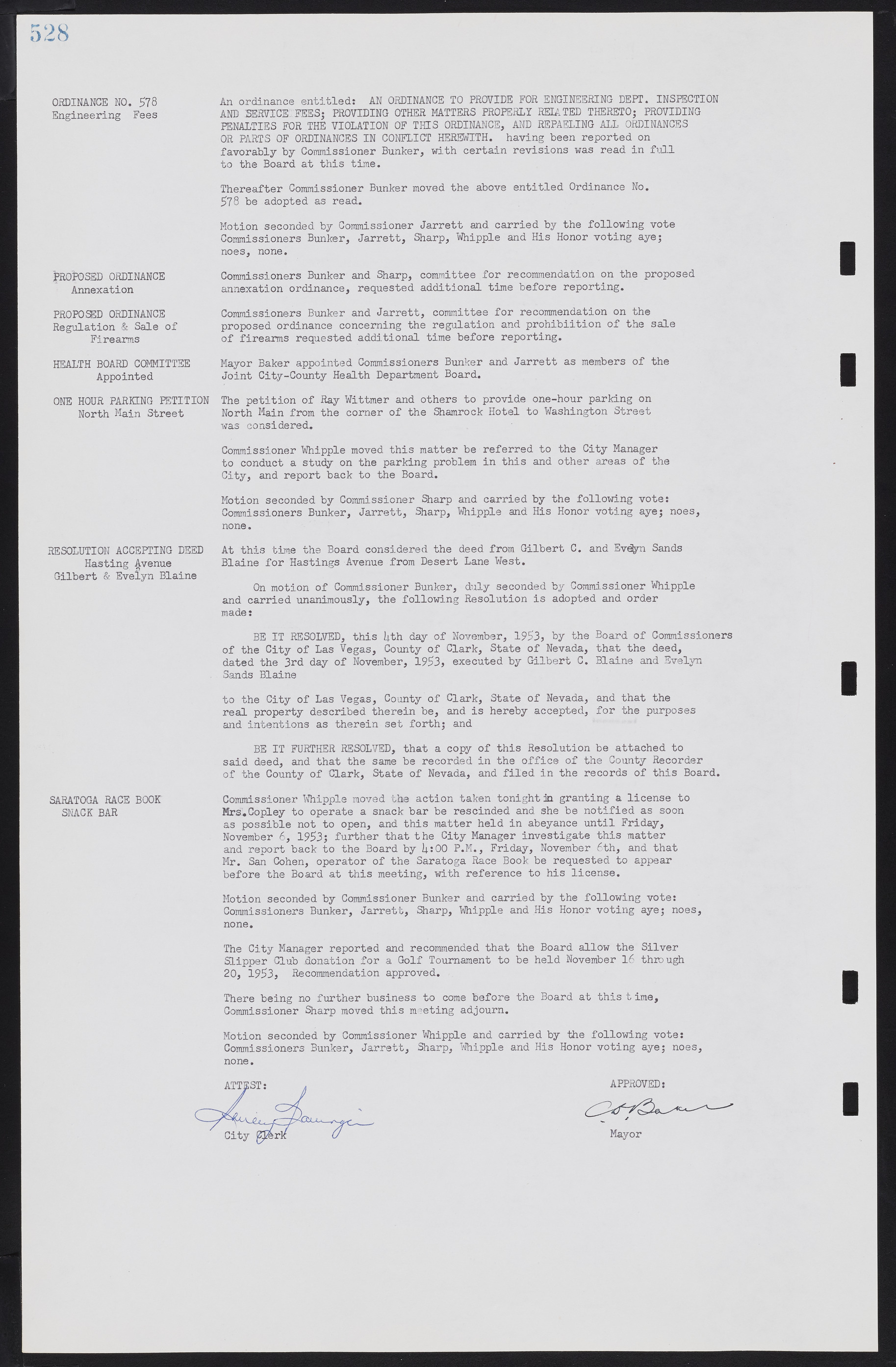 Las Vegas City Commission Minutes, May 26, 1952 to February 17, 1954, lvc000008-558