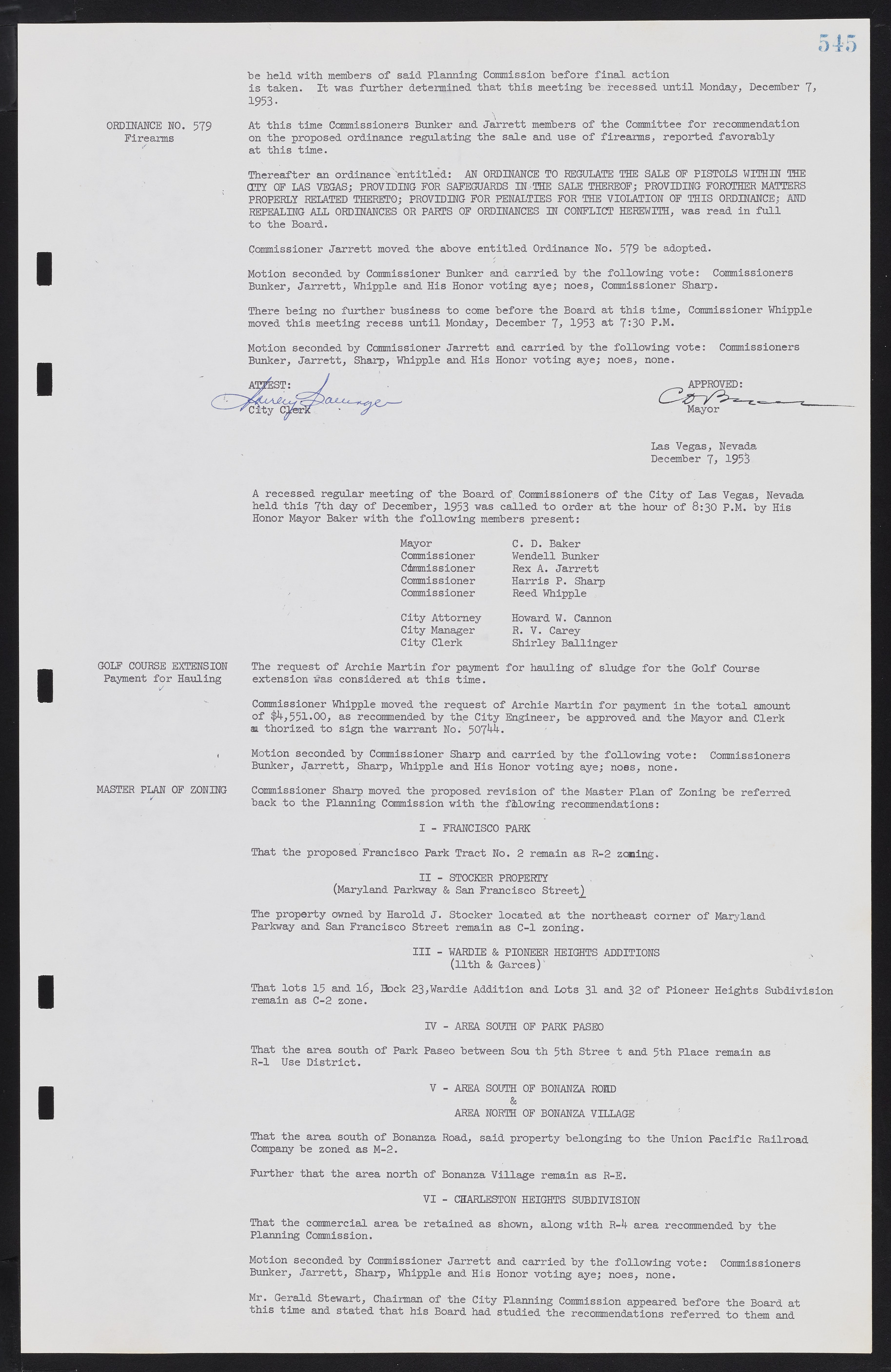 Las Vegas City Commission Minutes, May 26, 1952 to February 17, 1954, lvc000008-575