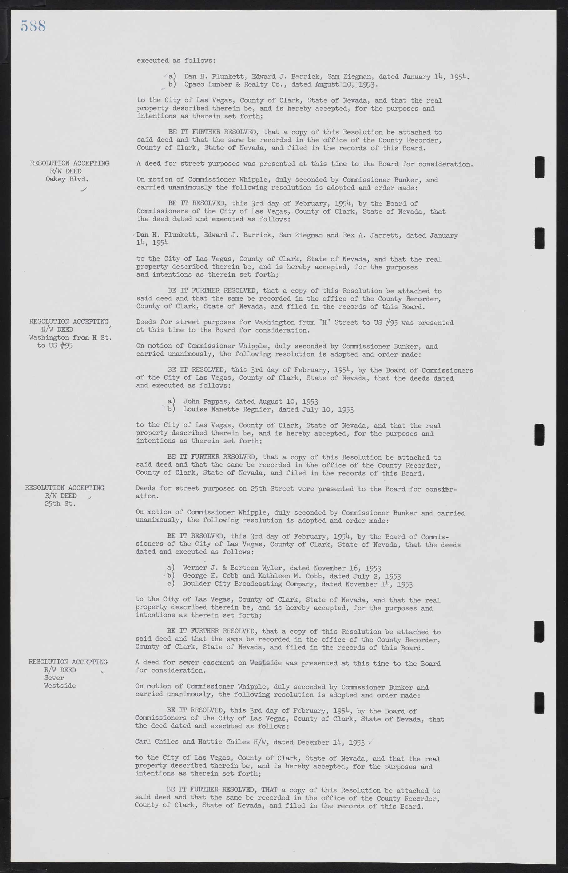 Las Vegas City Commission Minutes, May 26, 1952 to February 17, 1954, lvc000008-618