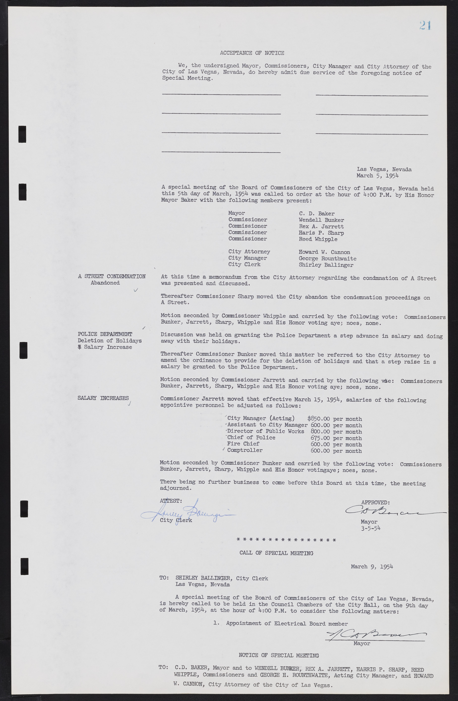 Las Vegas City Commission Minutes, February 17, 1954 to September 21, 1955, lvc000009-25