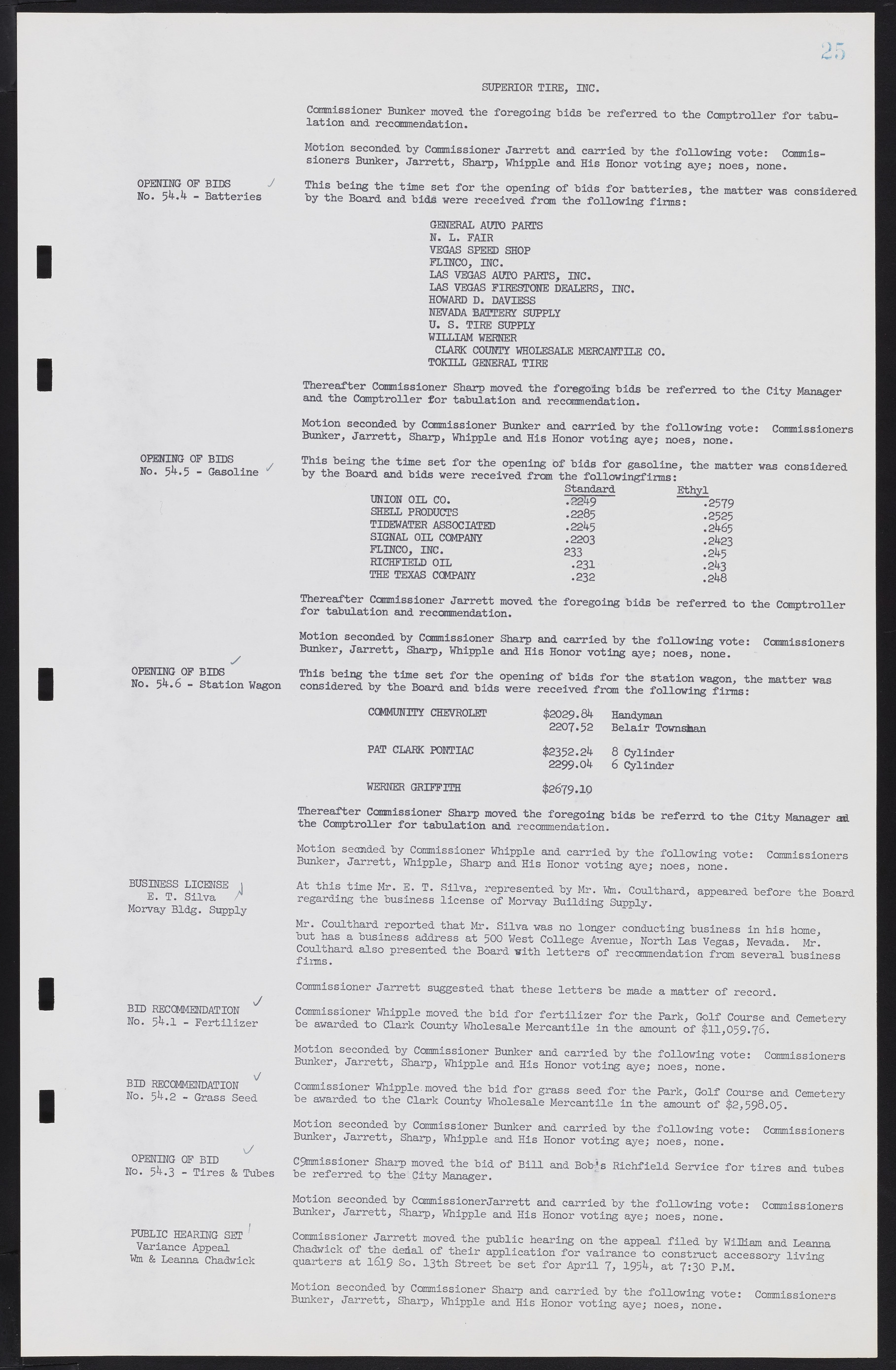 Las Vegas City Commission Minutes, February 17, 1954 to September 21, 1955, lvc000009-29