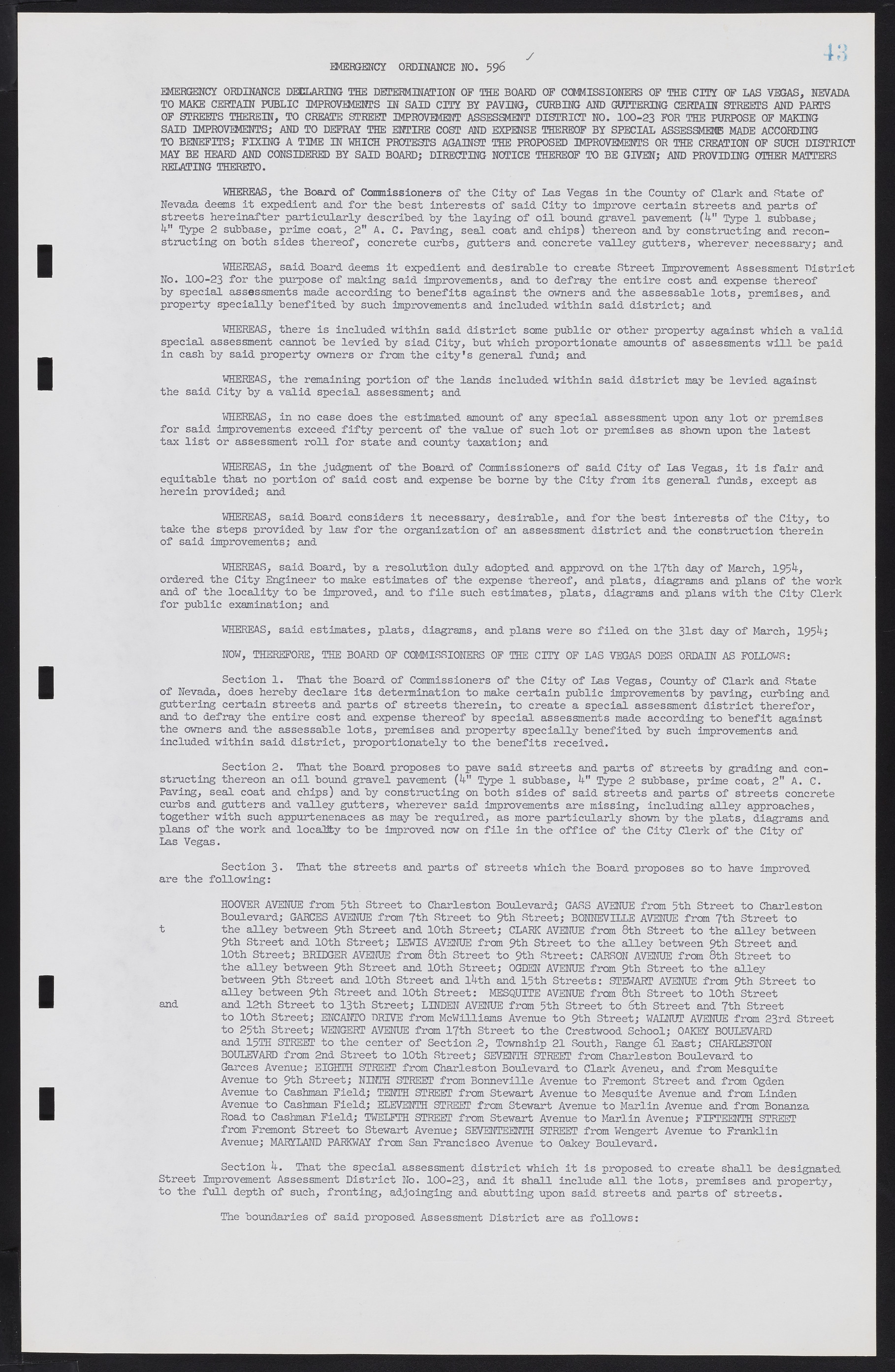 Las Vegas City Commission Minutes, February 17, 1954 to September 21, 1955, lvc000009-47