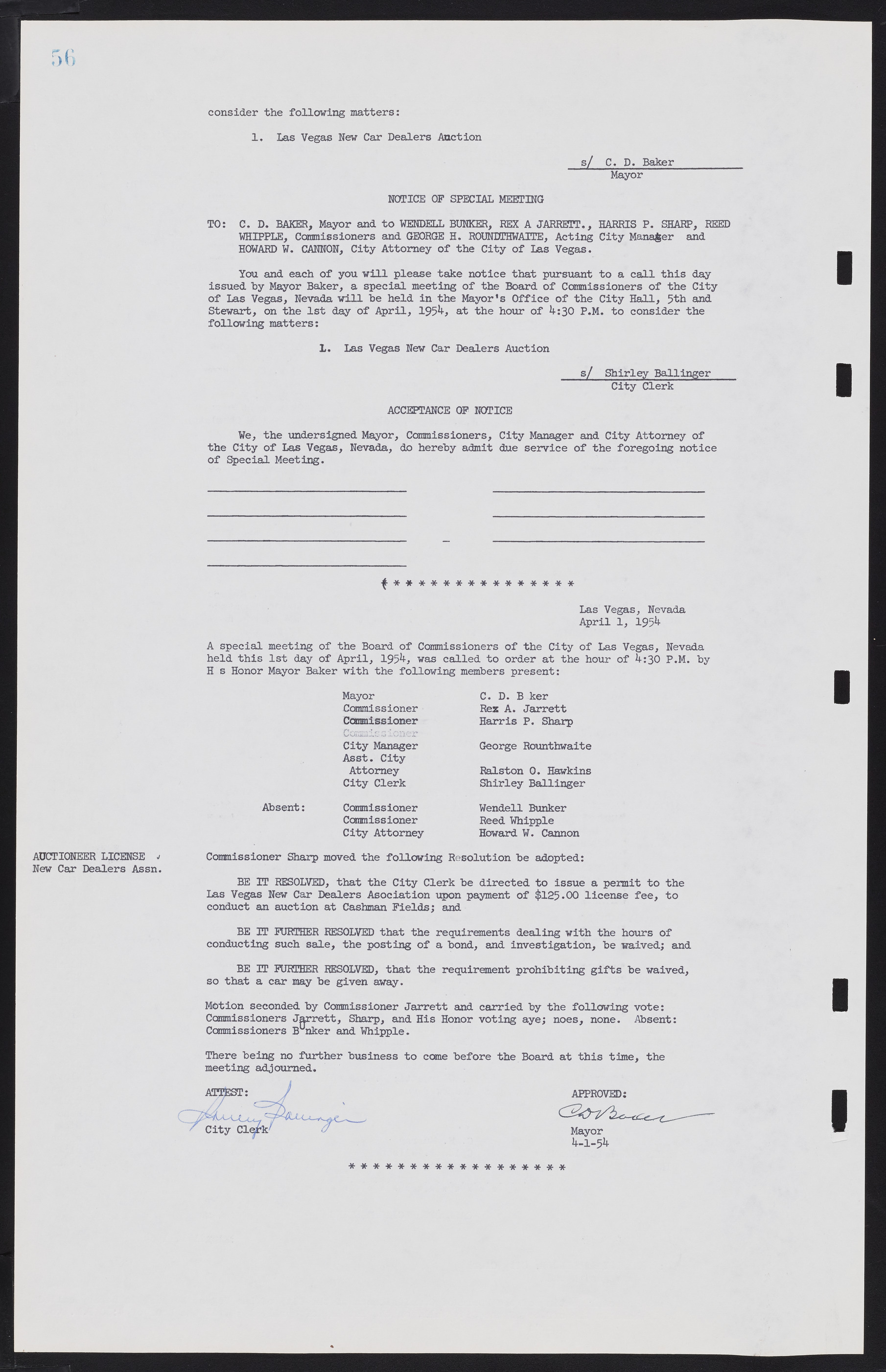 Las Vegas City Commission Minutes, February 17, 1954 to September 21, 1955, lvc000009-60