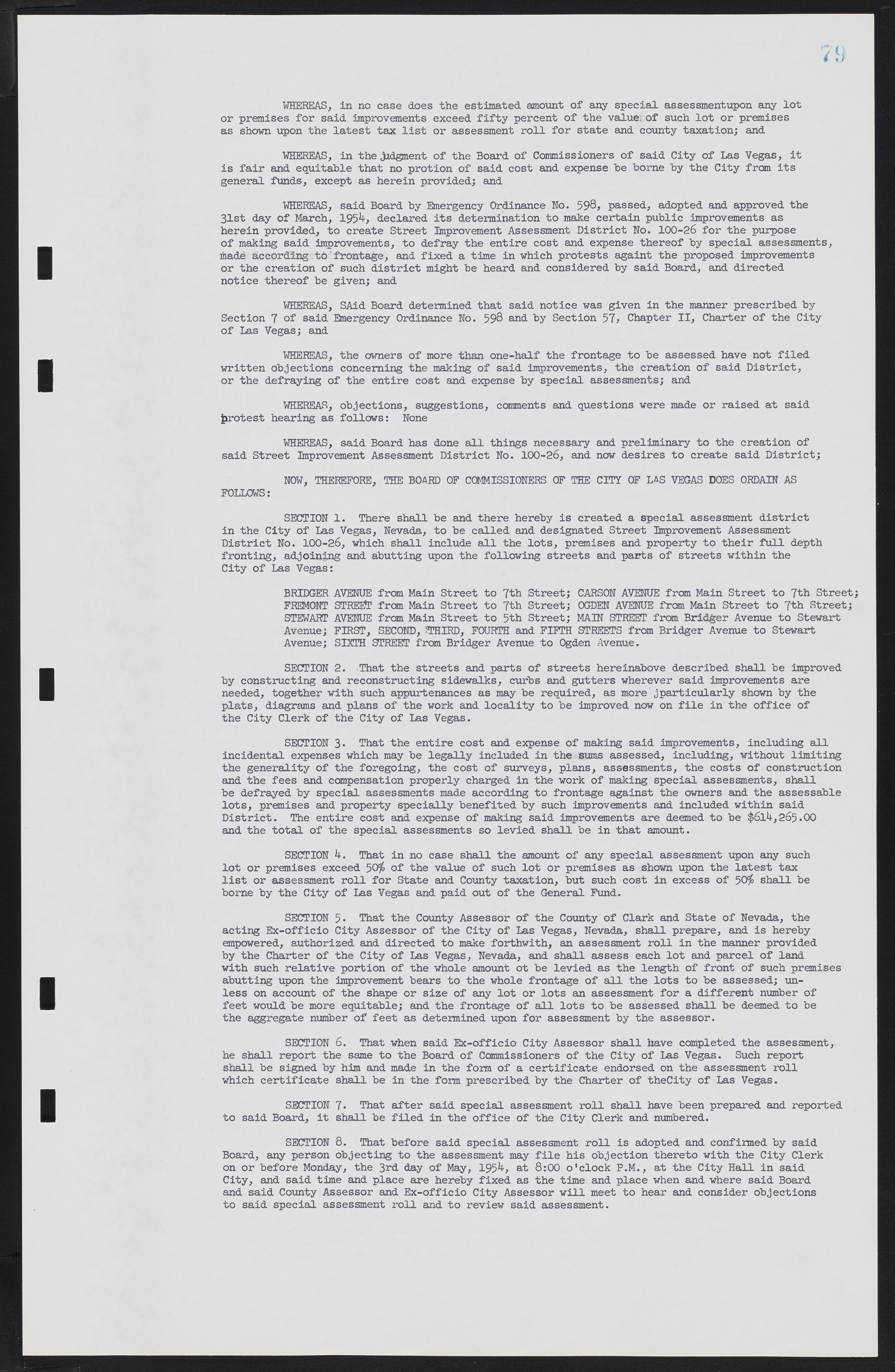 Las Vegas City Commission Minutes, February 17, 1954 to September 21, 1955, lvc000009-83