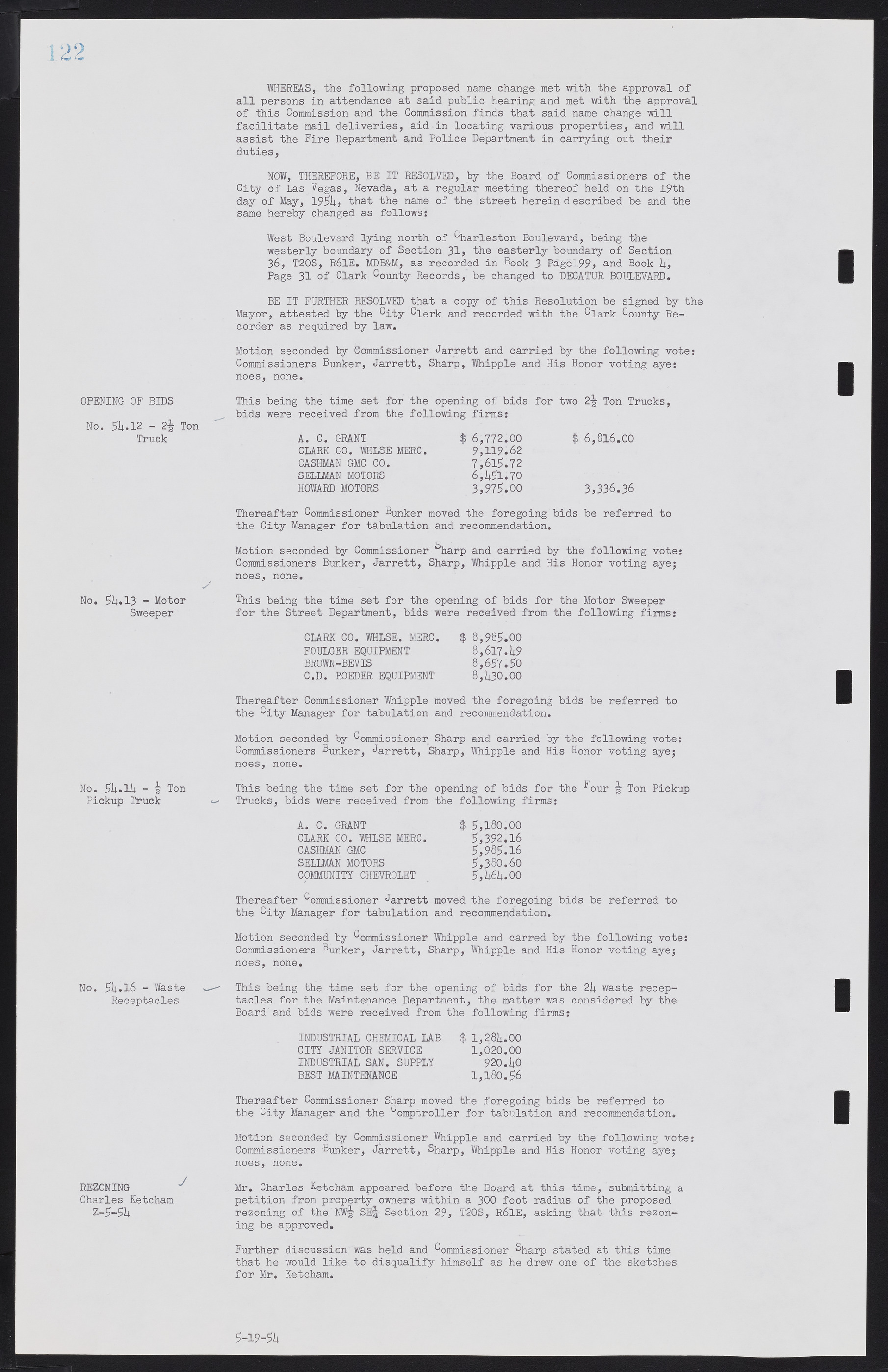 Las Vegas City Commission Minutes, February 17, 1954 to September 21, 1955, lvc000009-126