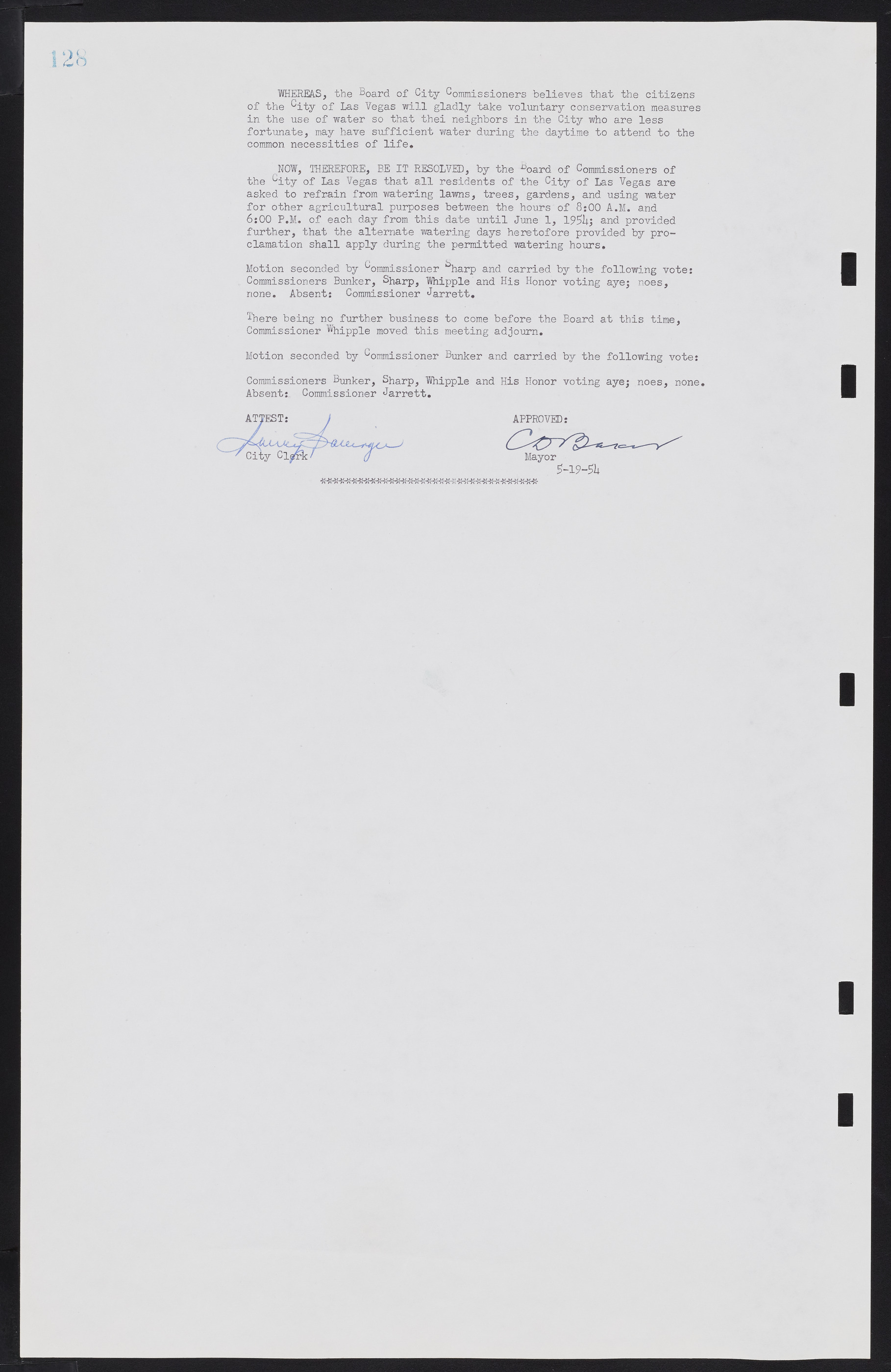 Las Vegas City Commission Minutes, February 17, 1954 to September 21, 1955, lvc000009-132