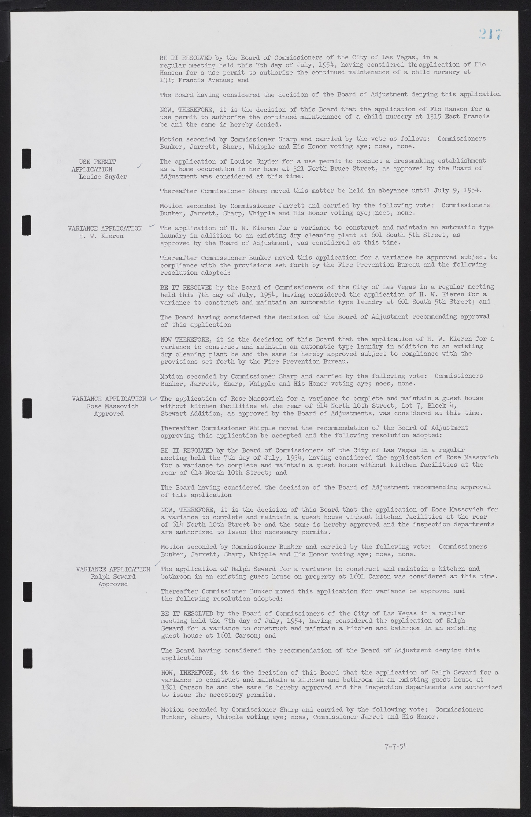 Las Vegas City Commission Minutes, February 17, 1954 to September 21, 1955, lvc000009-223