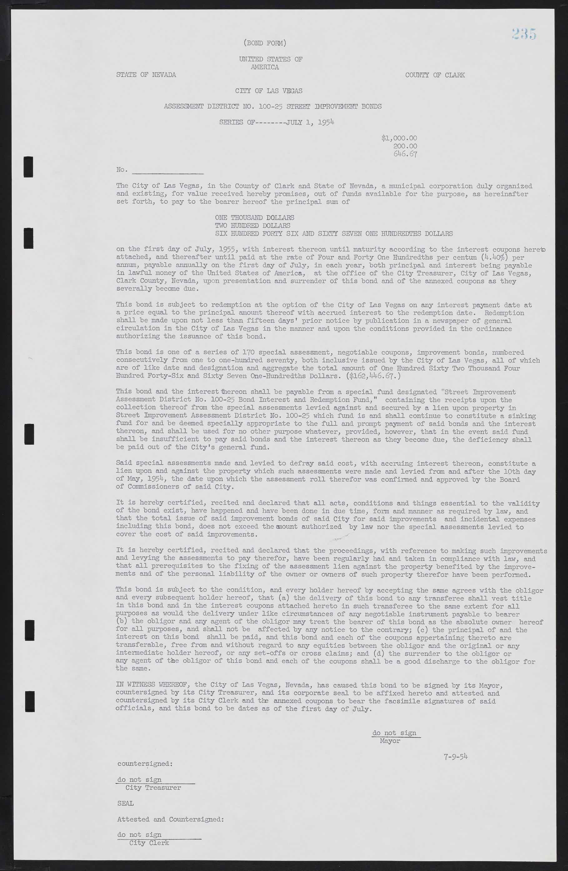 Las Vegas City Commission Minutes, February 17, 1954 to September 21, 1955, lvc000009-241