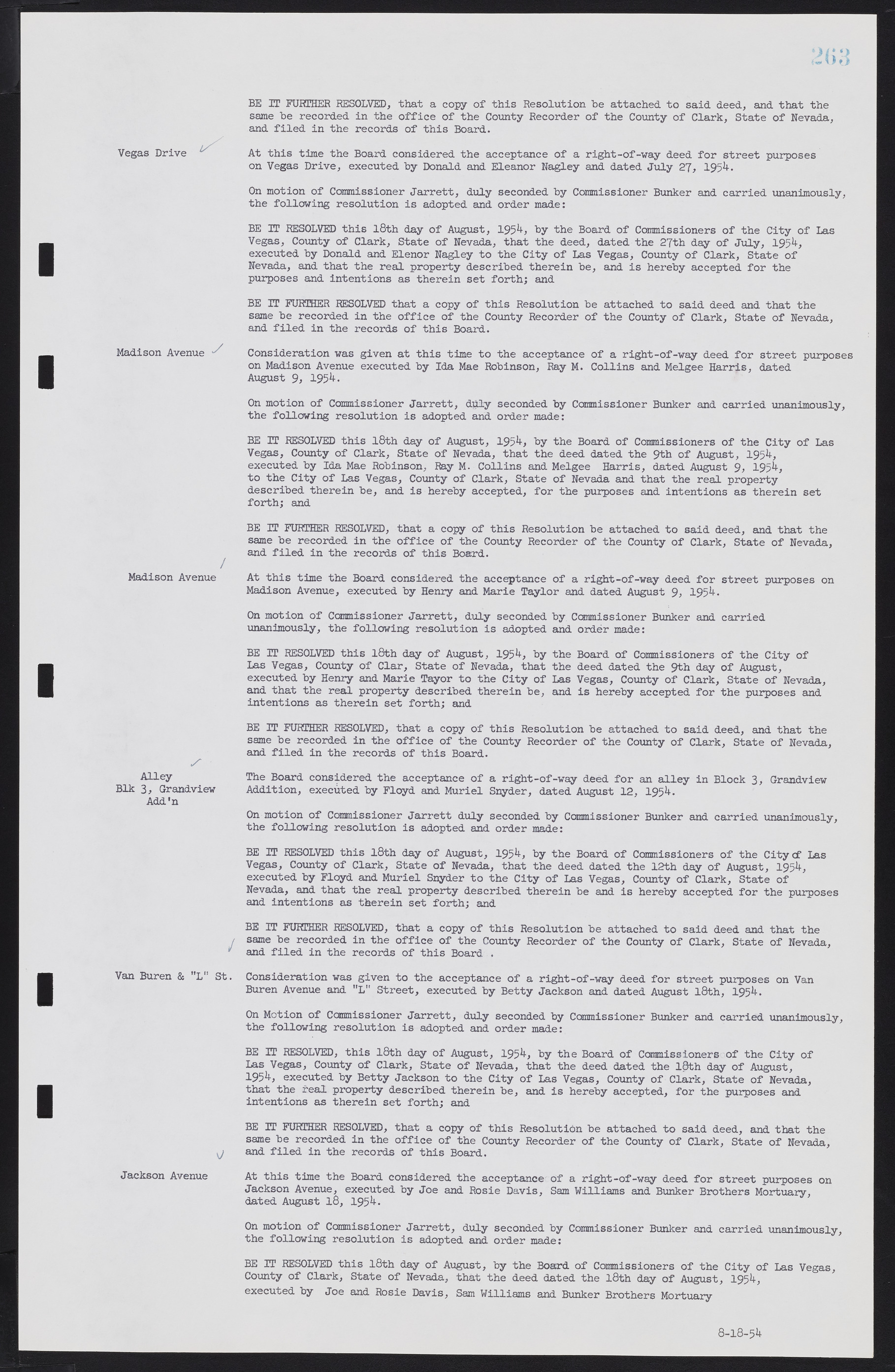 Las Vegas City Commission Minutes, February 17, 1954 to September 21, 1955, lvc000009-269