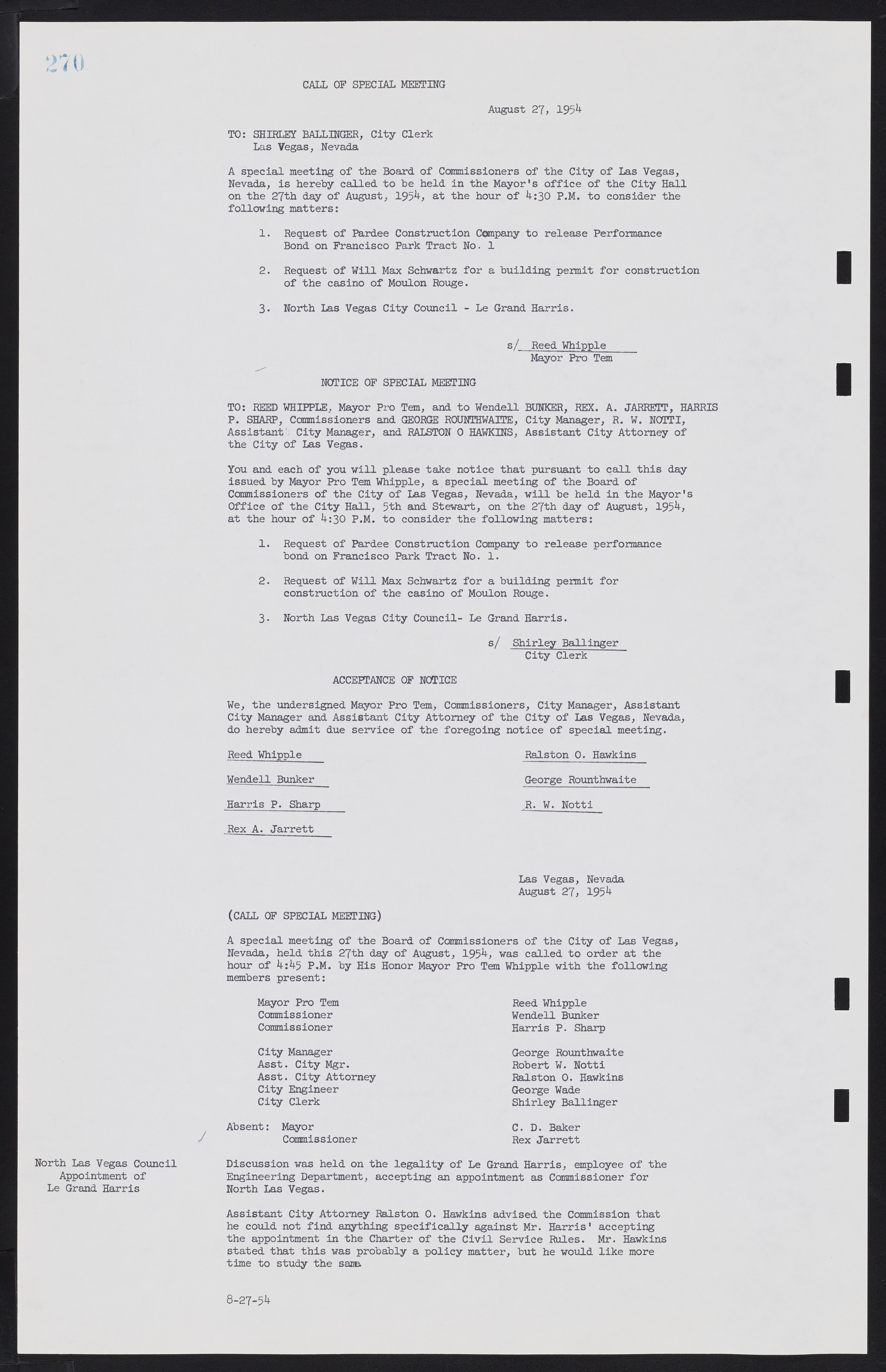 Las Vegas City Commission Minutes, February 17, 1954 to September 21, 1955, lvc000009-276