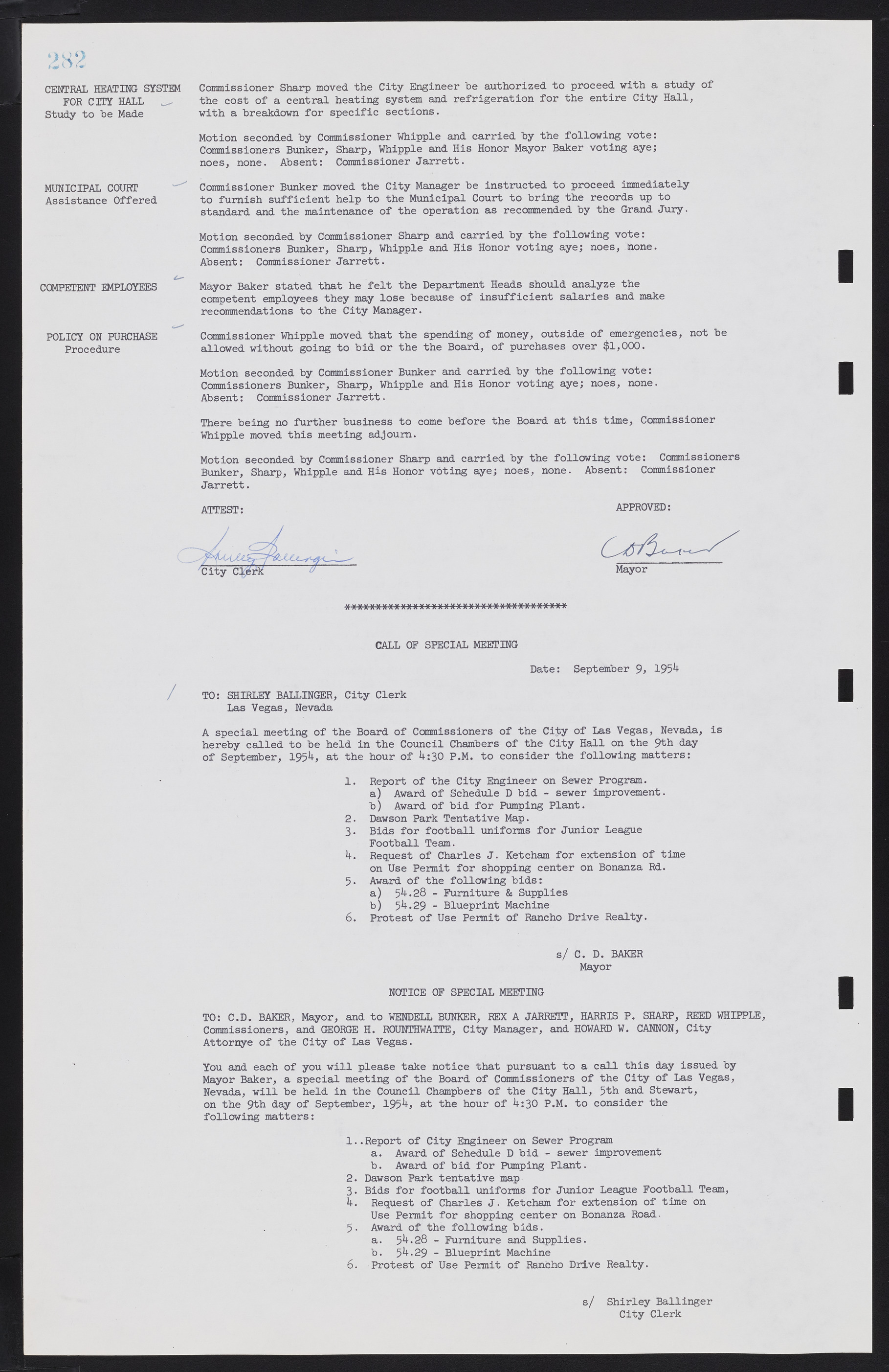 Las Vegas City Commission Minutes, February 17, 1954 to September 21, 1955, lvc000009-288