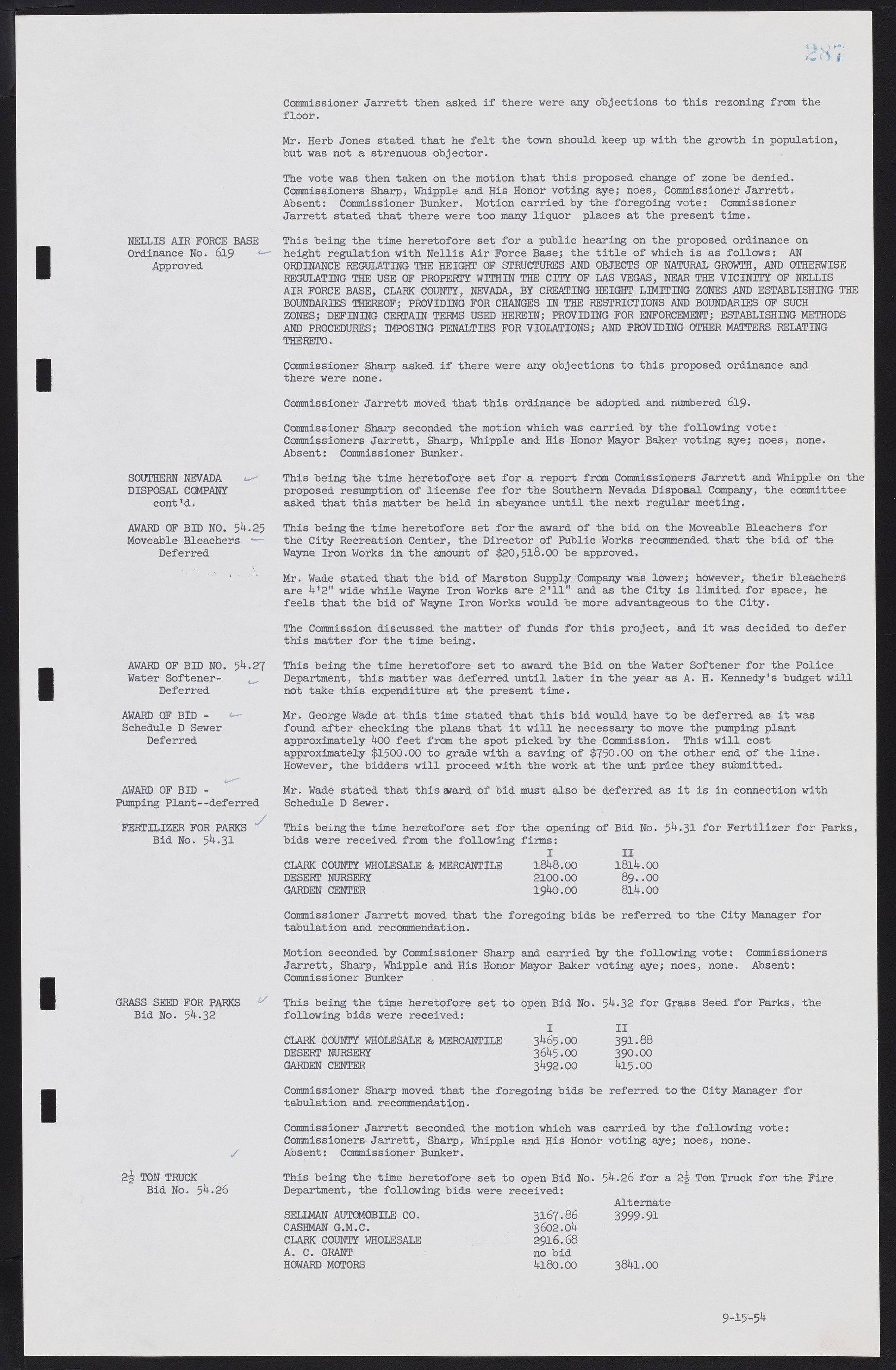 Las Vegas City Commission Minutes, February 17, 1954 to September 21, 1955, lvc000009-293