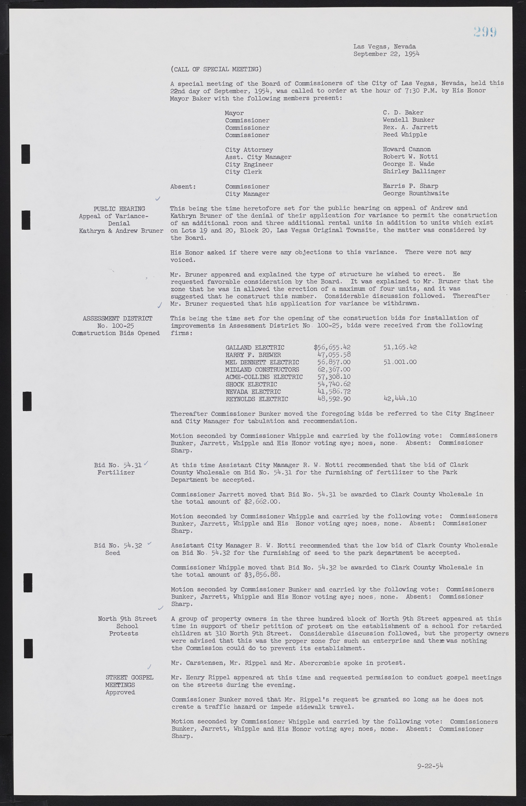 Las Vegas City Commission Minutes, February 17, 1954 to September 21, 1955, lvc000009-305