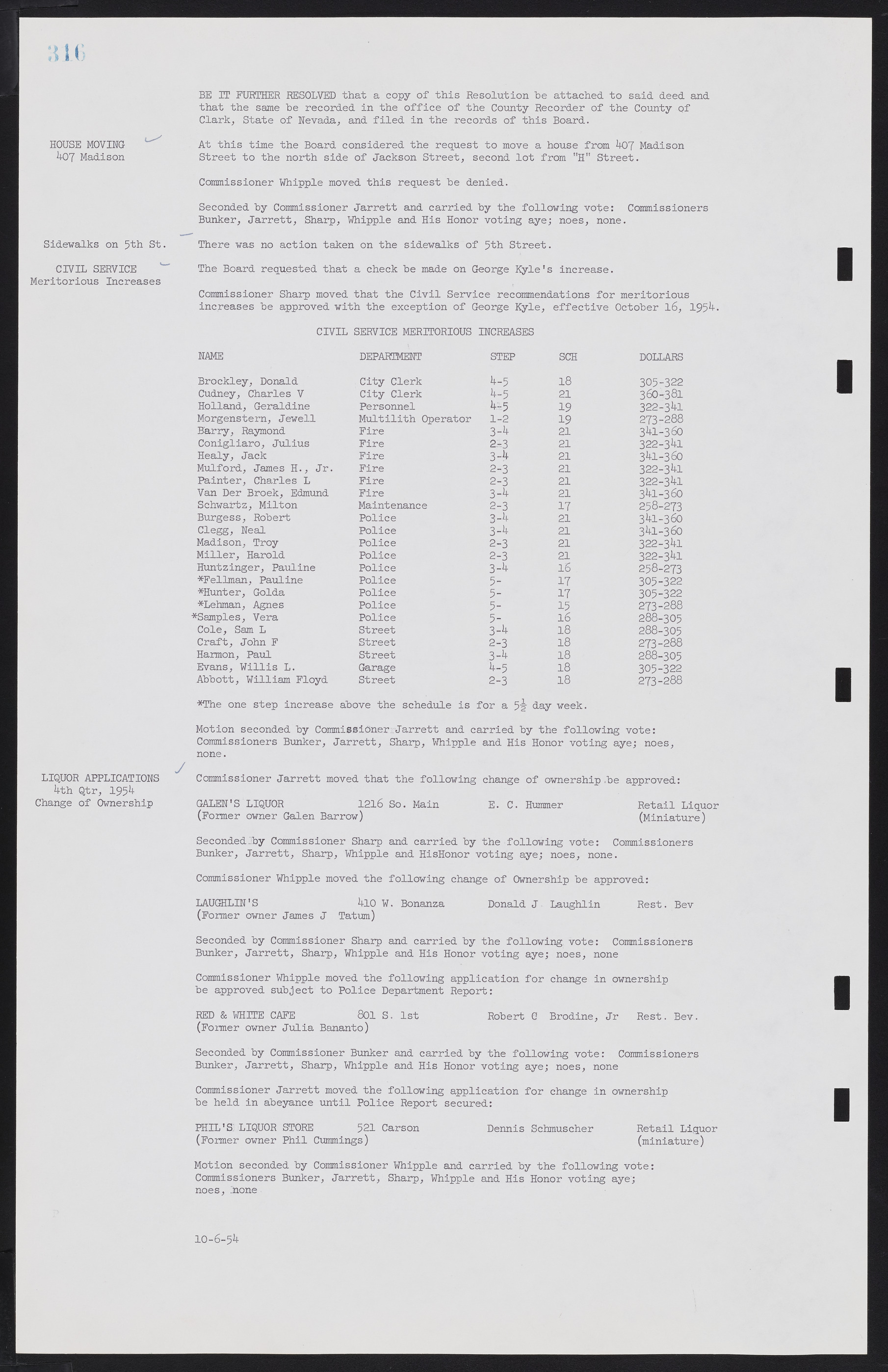 Las Vegas City Commission Minutes, February 17, 1954 to September 21, 1955, lvc000009-322