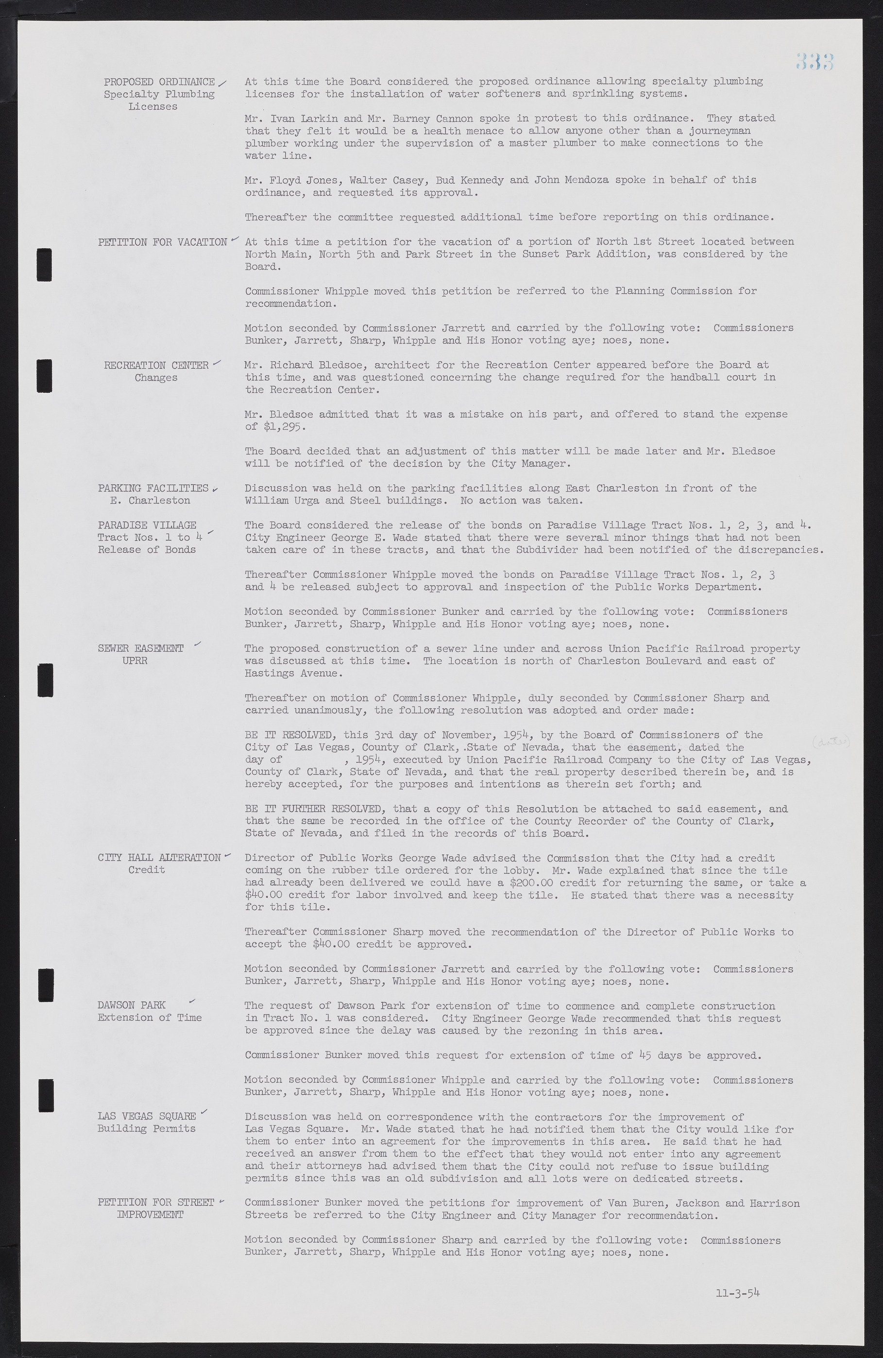 Las Vegas City Commission Minutes, February 17, 1954 to September 21, 1955, lvc000009-339