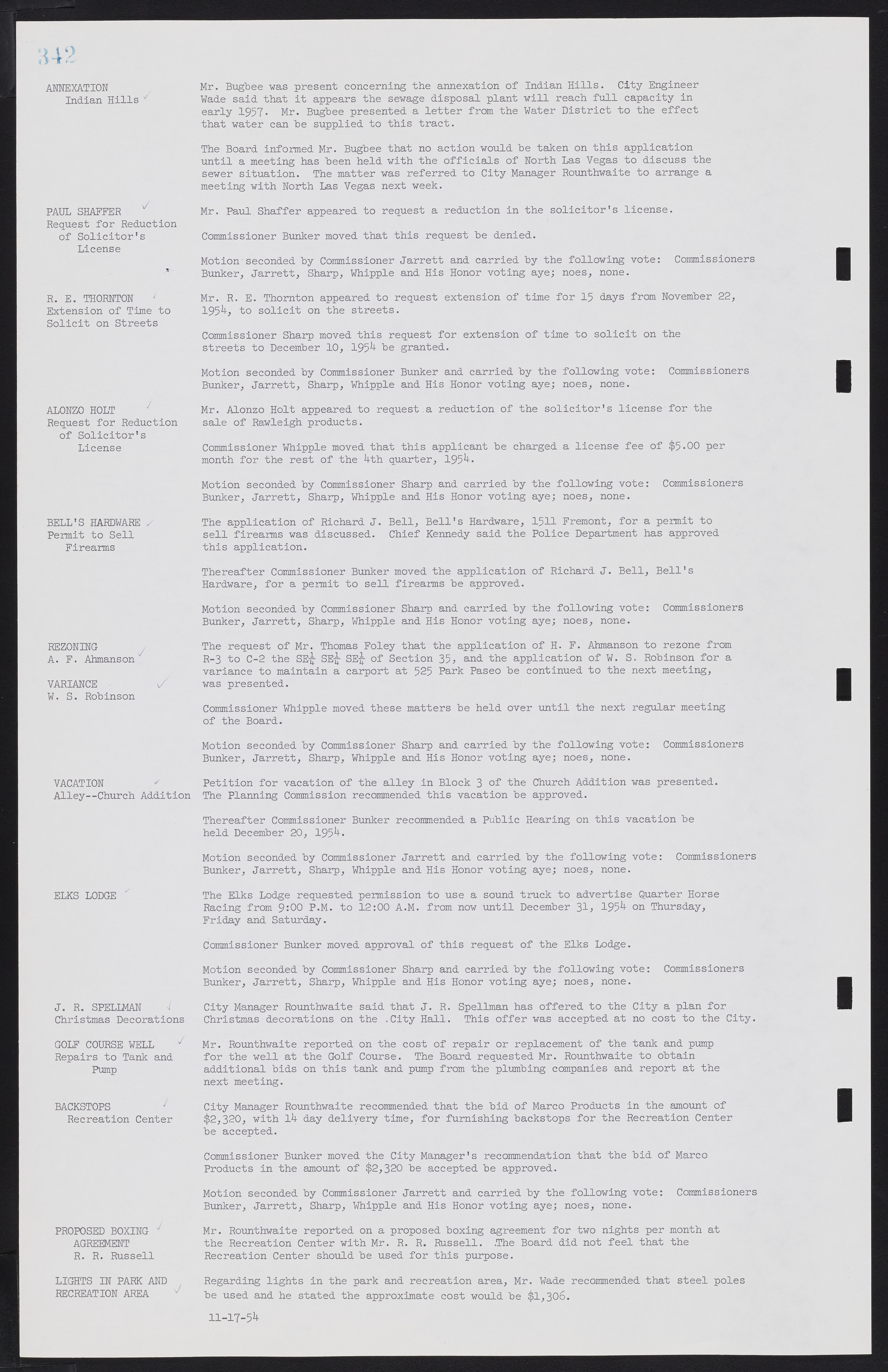 Las Vegas City Commission Minutes, February 17, 1954 to September 21, 1955, lvc000009-348