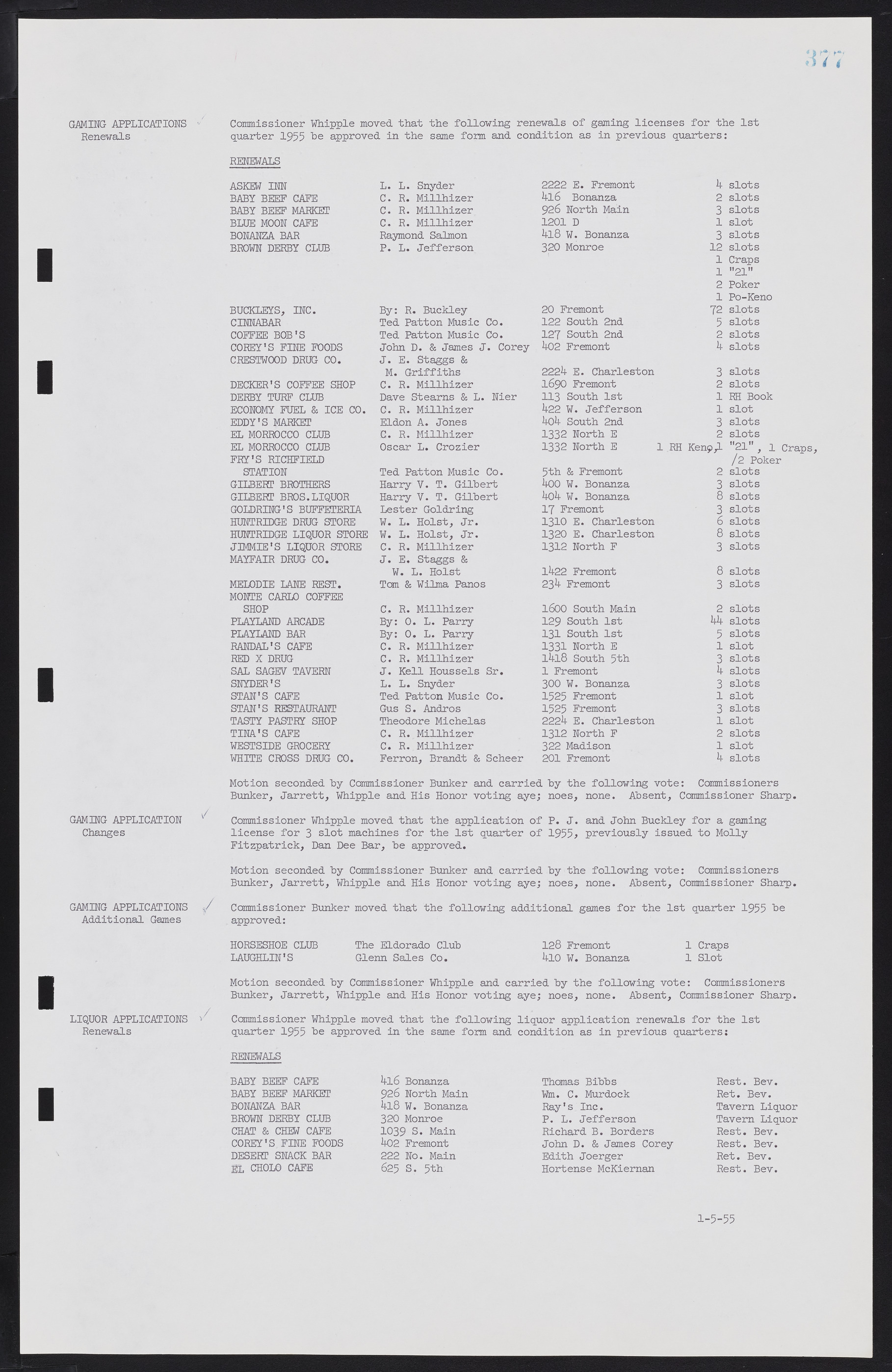 Las Vegas City Commission Minutes, February 17, 1954 to September 21, 1955, lvc000009-383