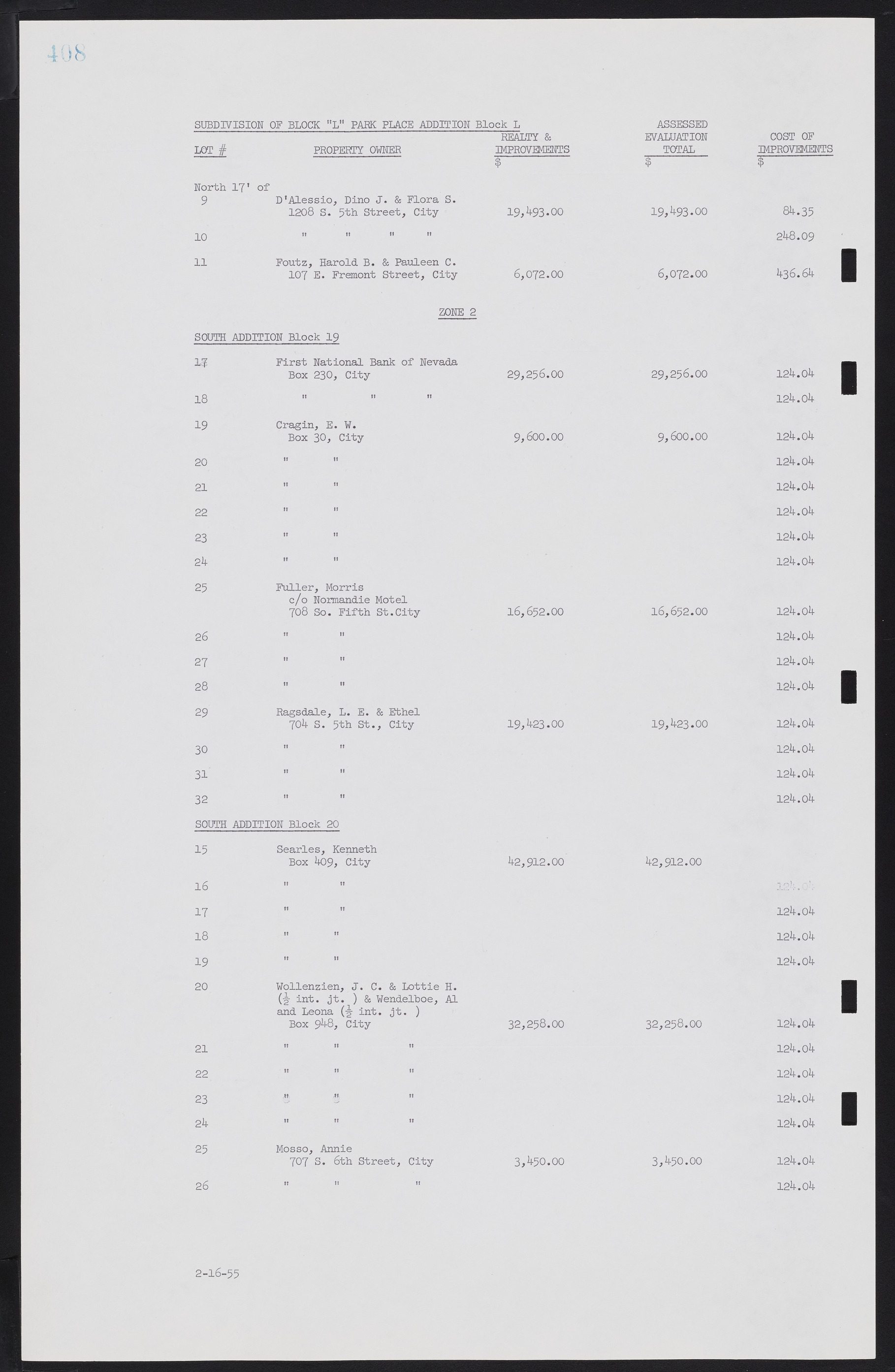 Las Vegas City Commission Minutes, February 17, 1954 to September 21, 1955, lvc000009-414