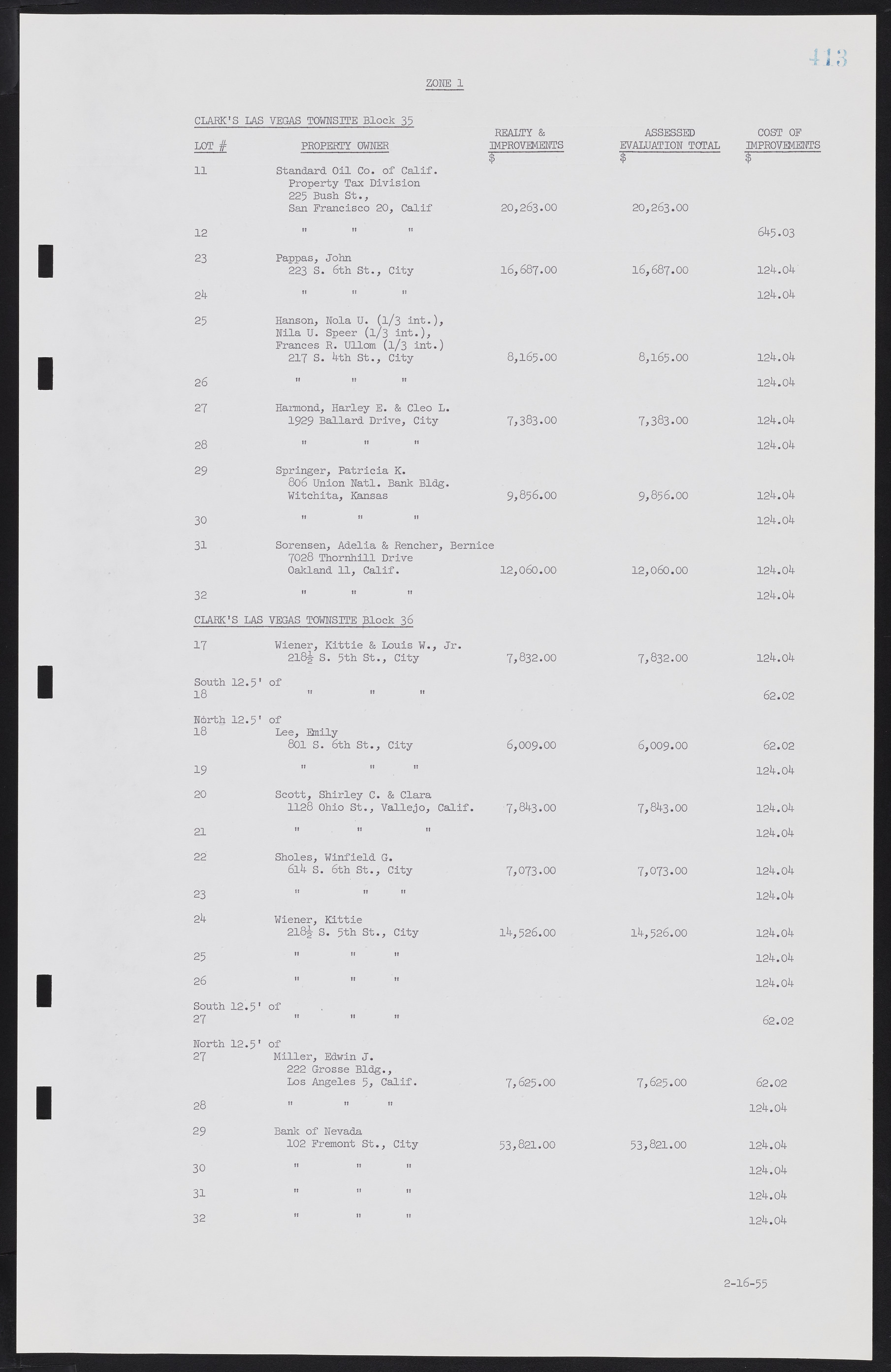 Las Vegas City Commission Minutes, February 17, 1954 to September 21, 1955, lvc000009-419