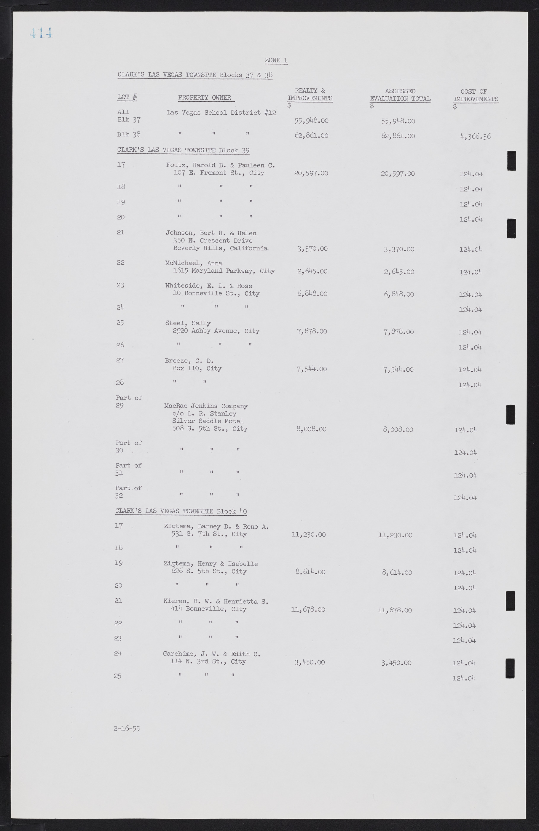 Las Vegas City Commission Minutes, February 17, 1954 to September 21, 1955, lvc000009-420