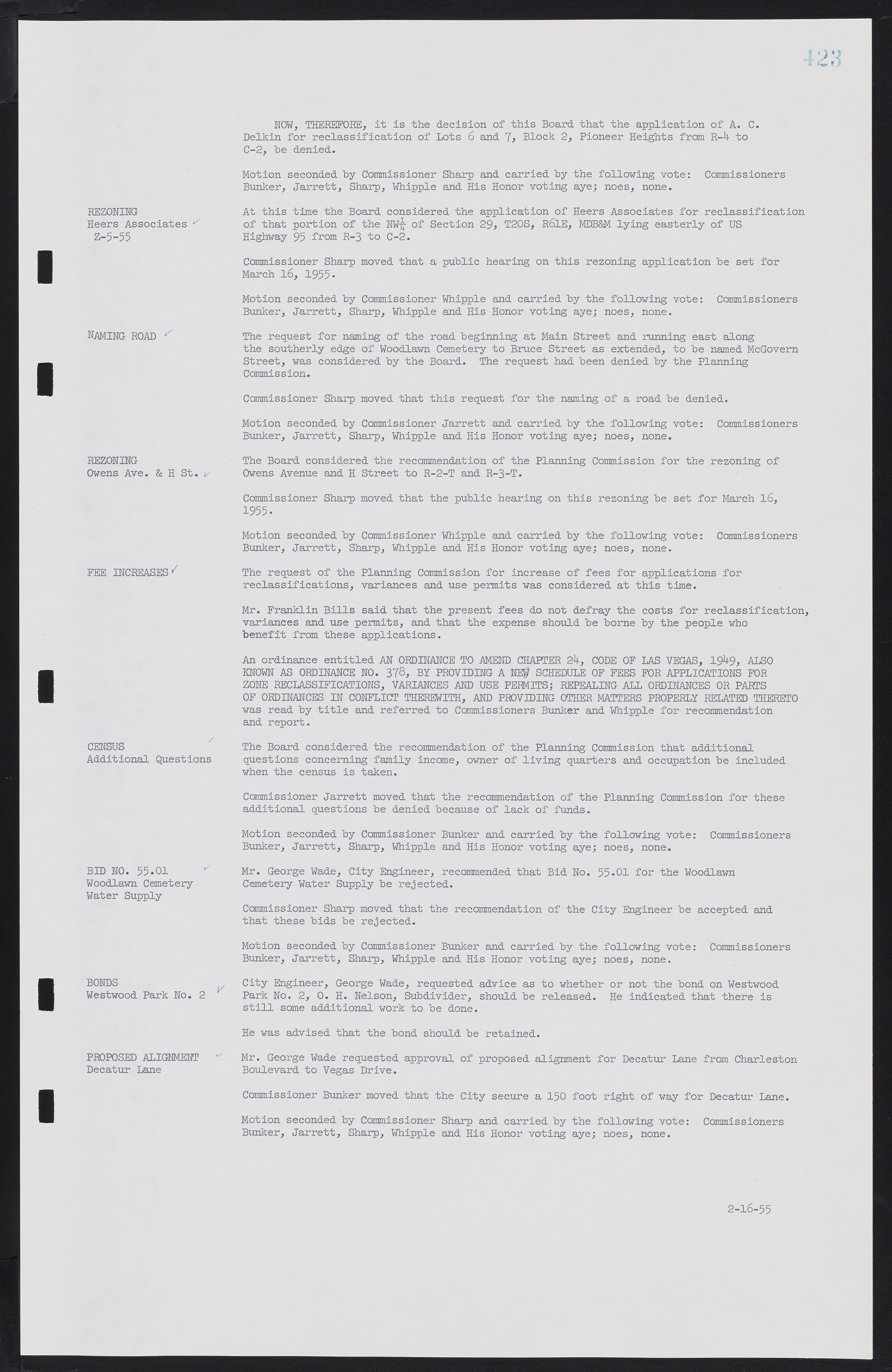 Las Vegas City Commission Minutes, February 17, 1954 to September 21, 1955, lvc000009-429
