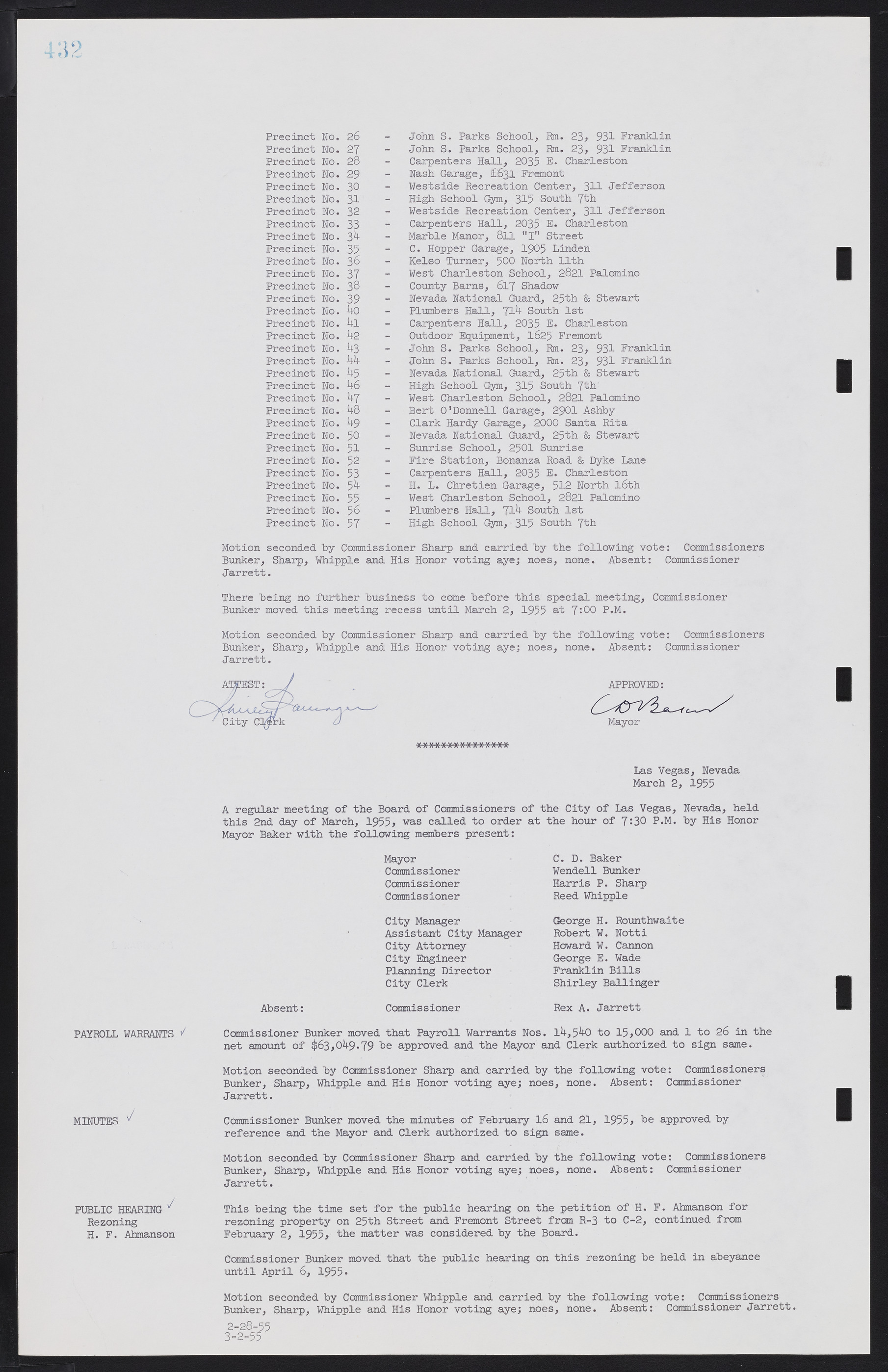 Las Vegas City Commission Minutes, February 17, 1954 to September 21, 1955, lvc000009-438