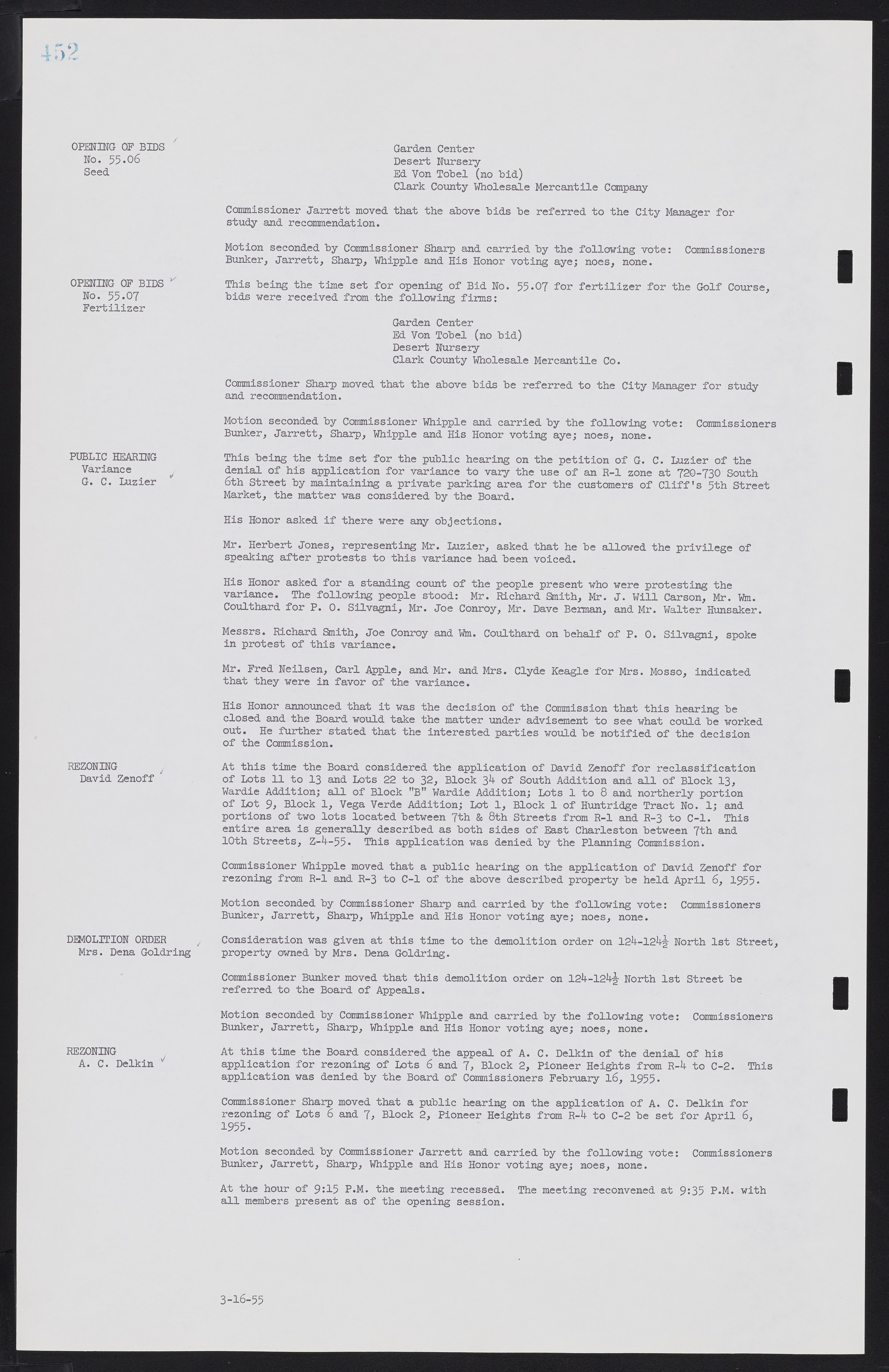 Las Vegas City Commission Minutes, February 17, 1954 to September 21, 1955, lvc000009-458