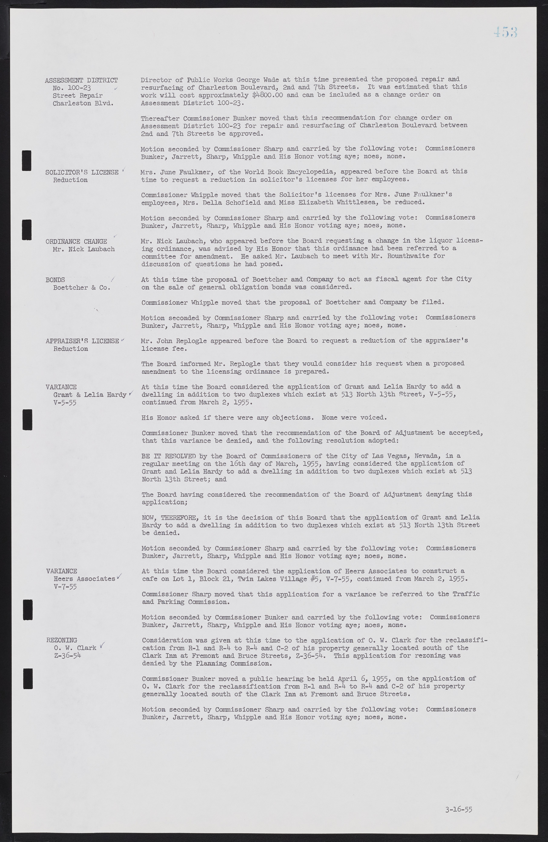 Las Vegas City Commission Minutes, February 17, 1954 to September 21, 1955, lvc000009-459