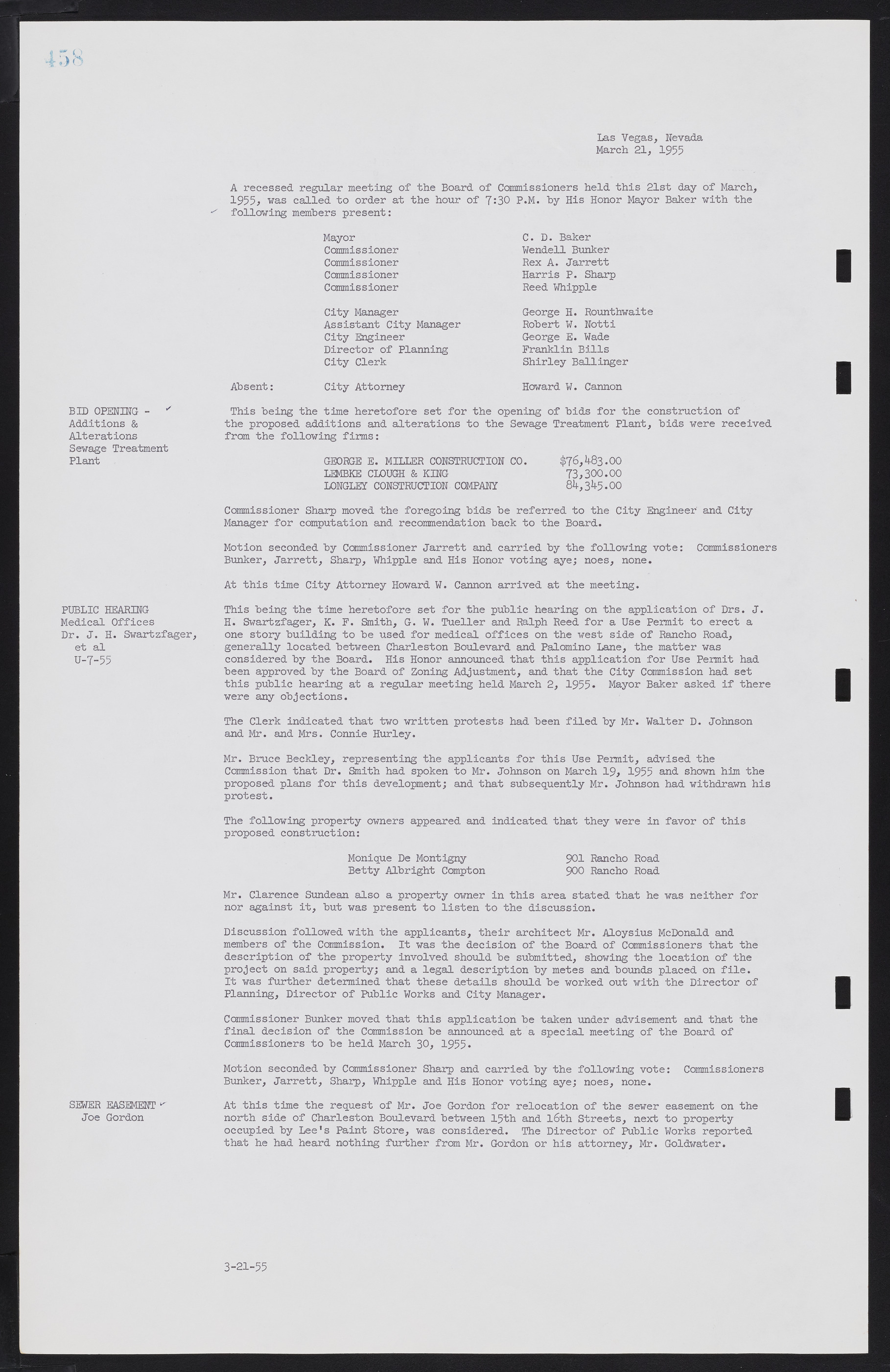 Las Vegas City Commission Minutes, February 17, 1954 to September 21, 1955, lvc000009-464