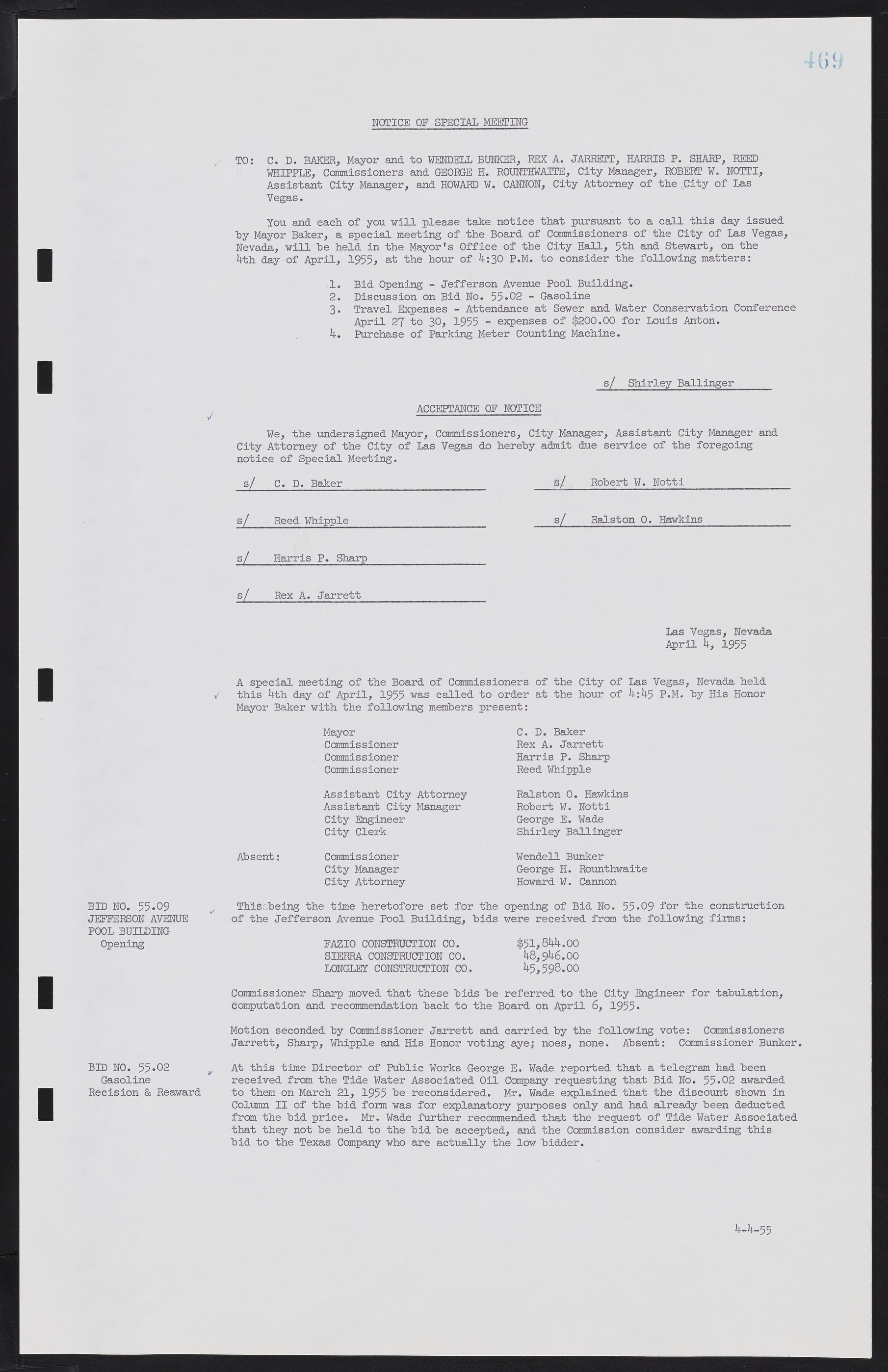 Las Vegas City Commission Minutes, February 17, 1954 to September 21, 1955, lvc000009-475