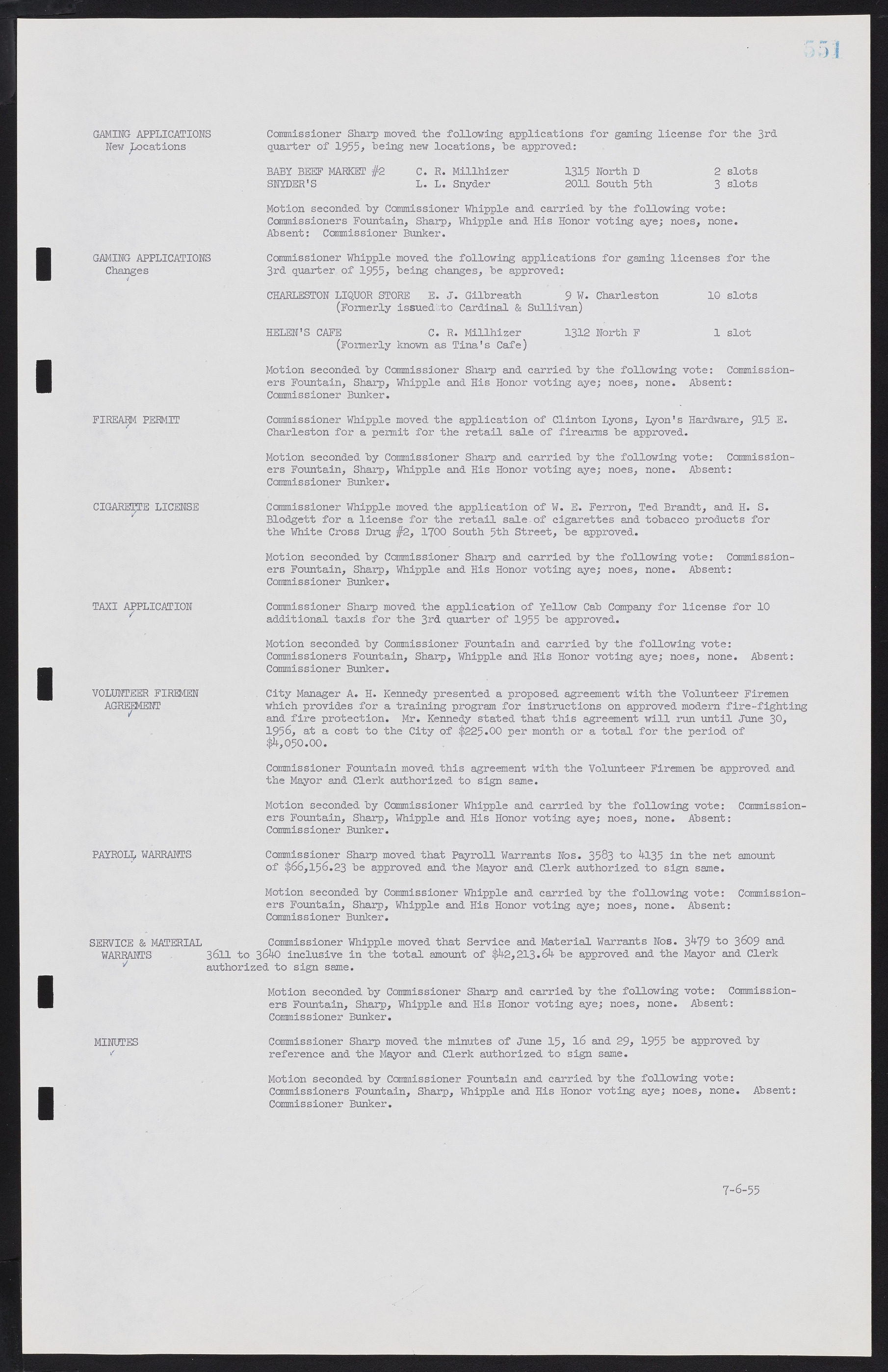 Las Vegas City Commission Minutes, February 17, 1954 to September 21, 1955, lvc000009-557