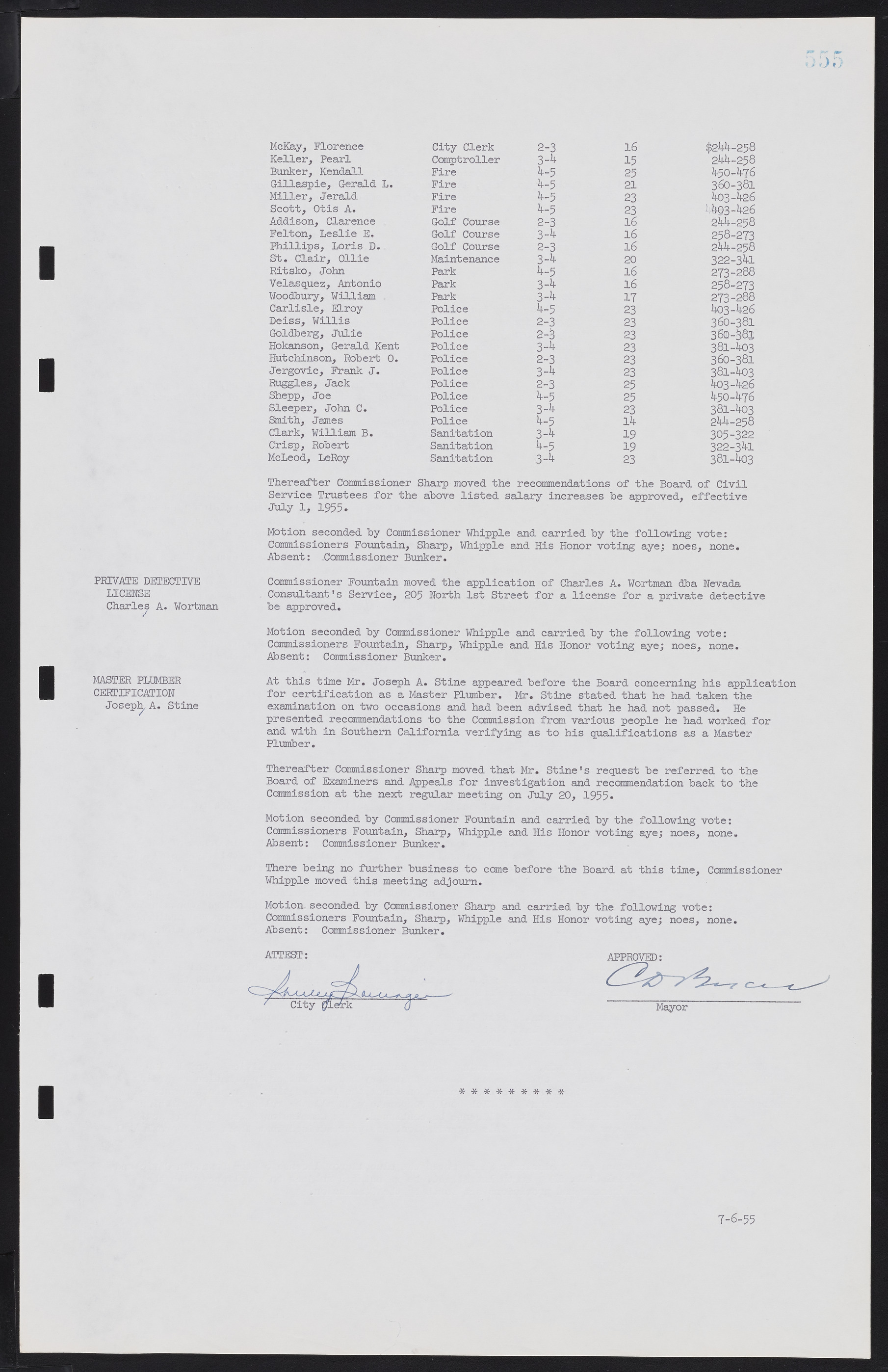 Las Vegas City Commission Minutes, February 17, 1954 to September 21, 1955, lvc000009-561
