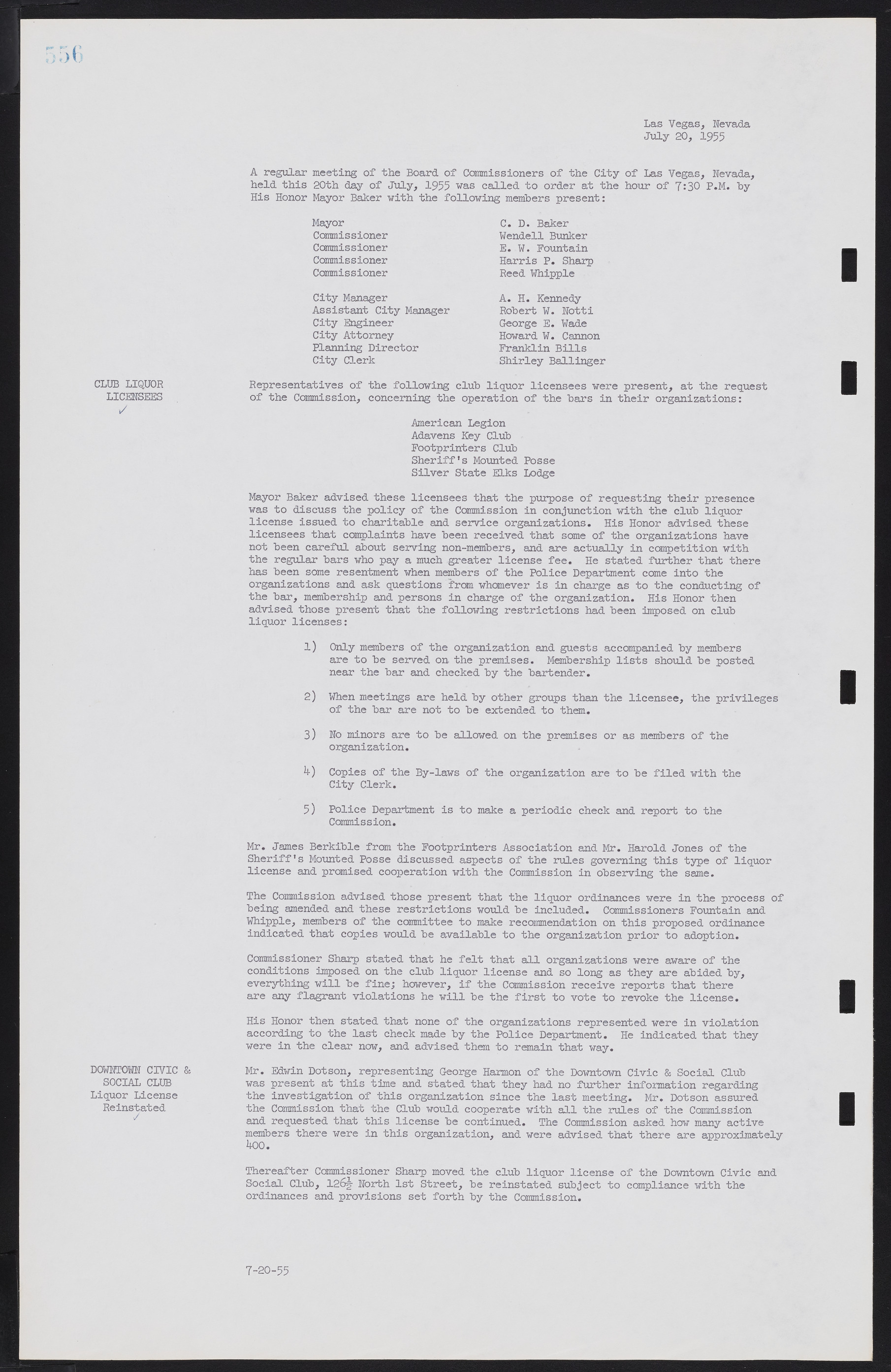 Las Vegas City Commission Minutes, February 17, 1954 to September 21, 1955, lvc000009-562