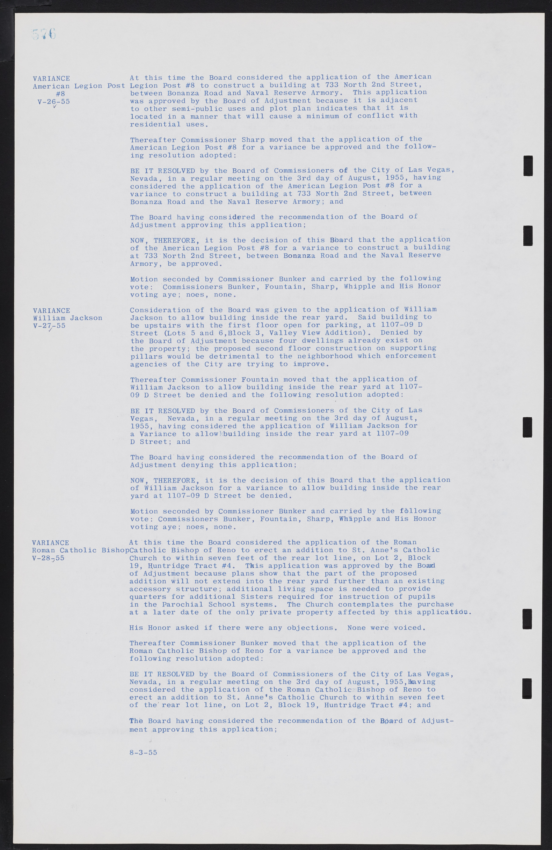 Las Vegas City Commission Minutes, February 17, 1954 to September 21, 1955, lvc000009-582