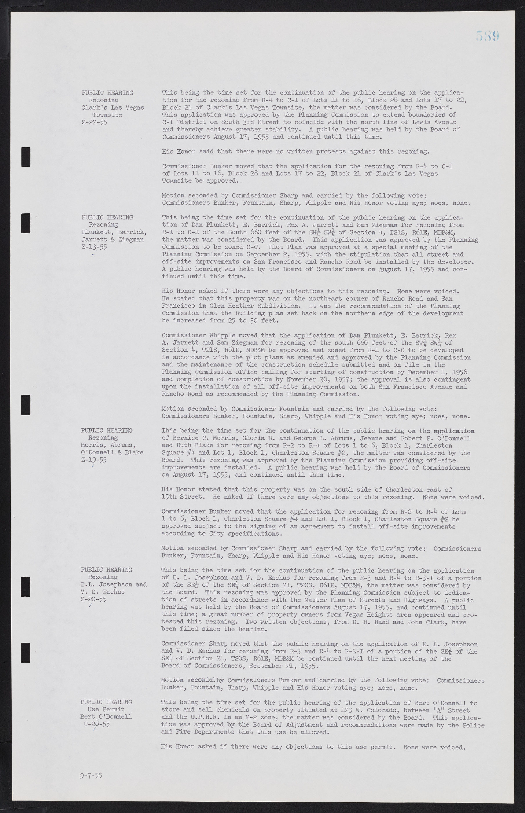 Las Vegas City Commission Minutes, February 17, 1954 to September 21, 1955, lvc000009-595