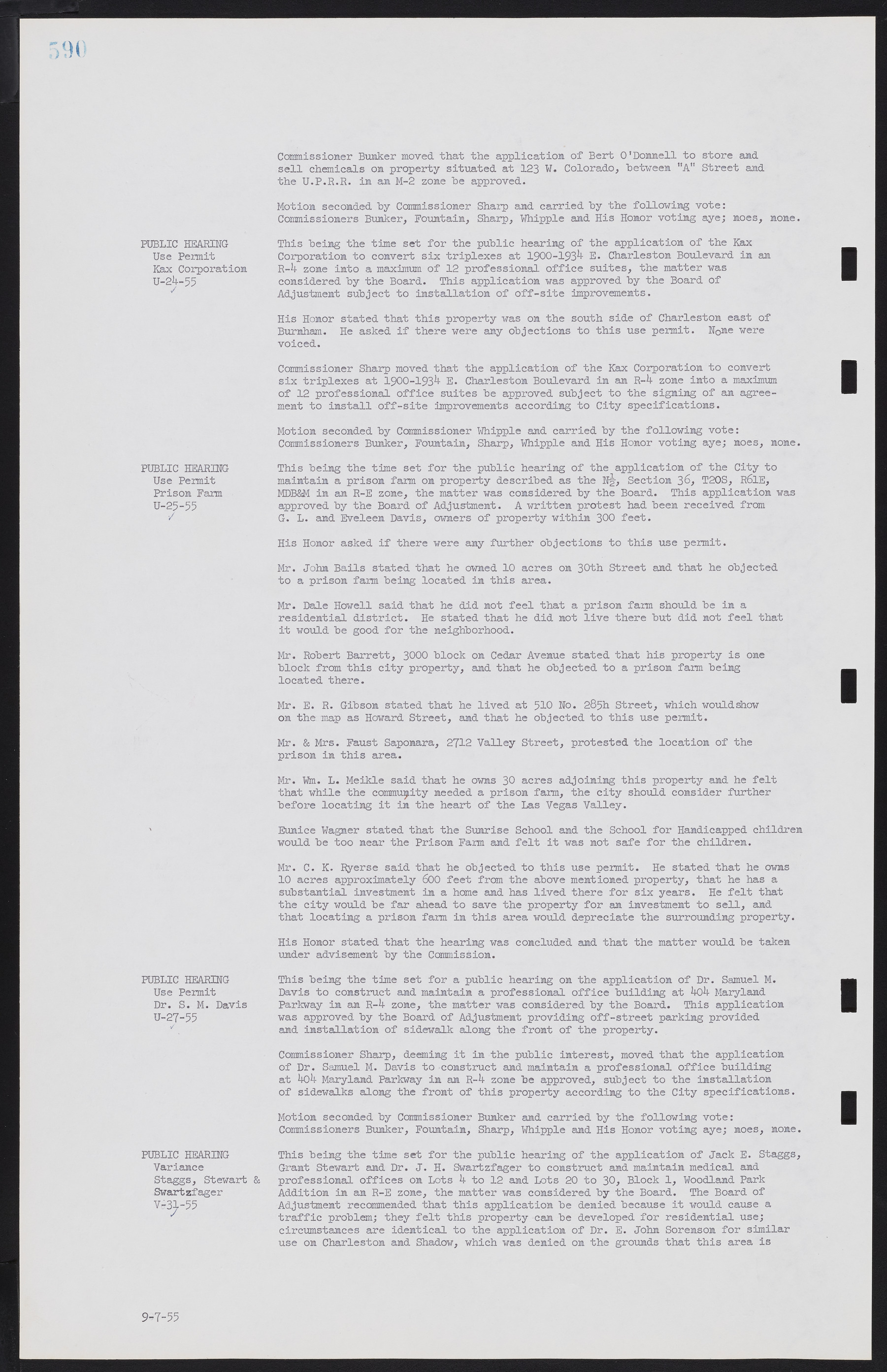 Las Vegas City Commission Minutes, February 17, 1954 to September 21, 1955, lvc000009-596