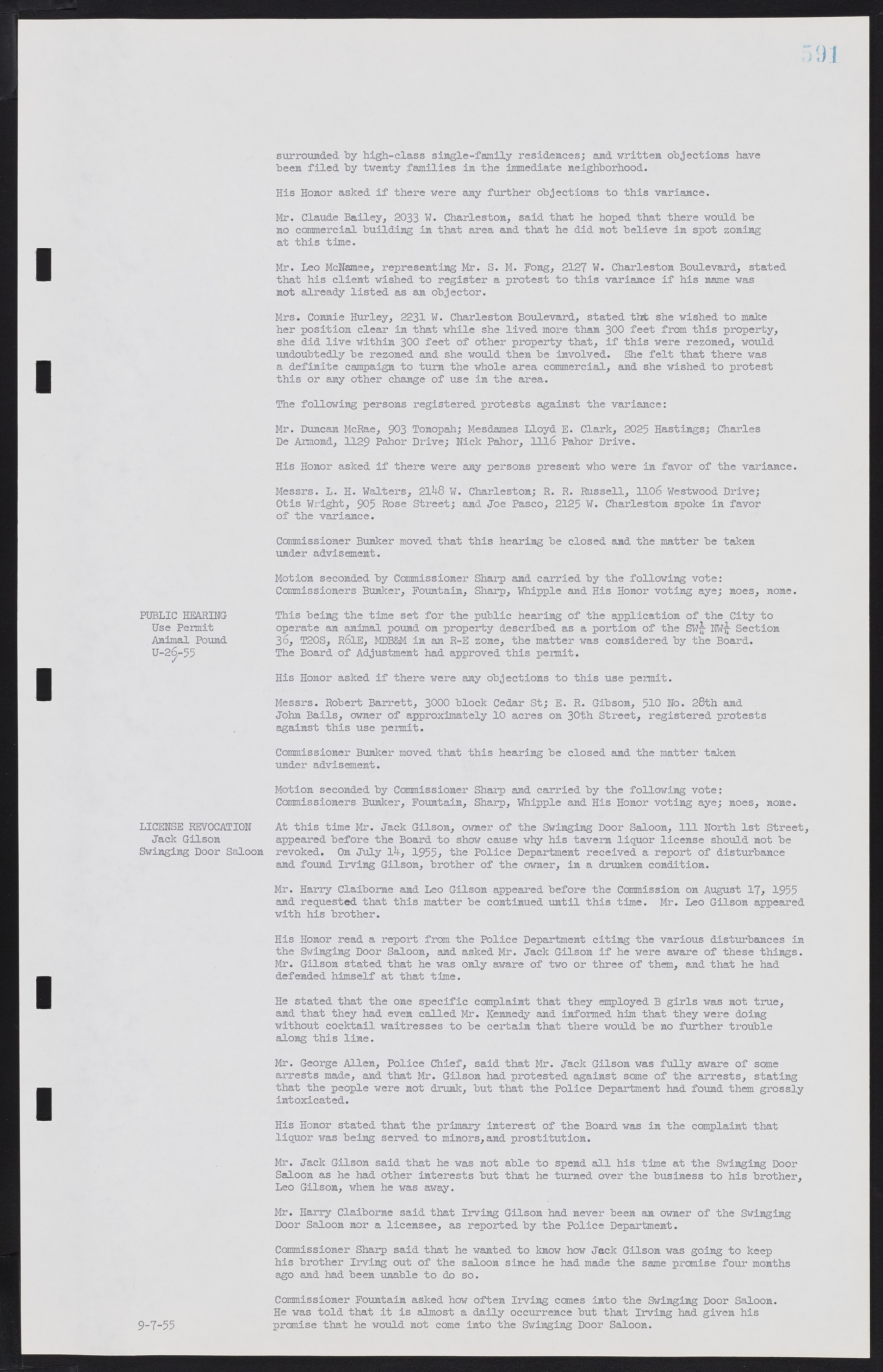 Las Vegas City Commission Minutes, February 17, 1954 to September 21, 1955, lvc000009-597