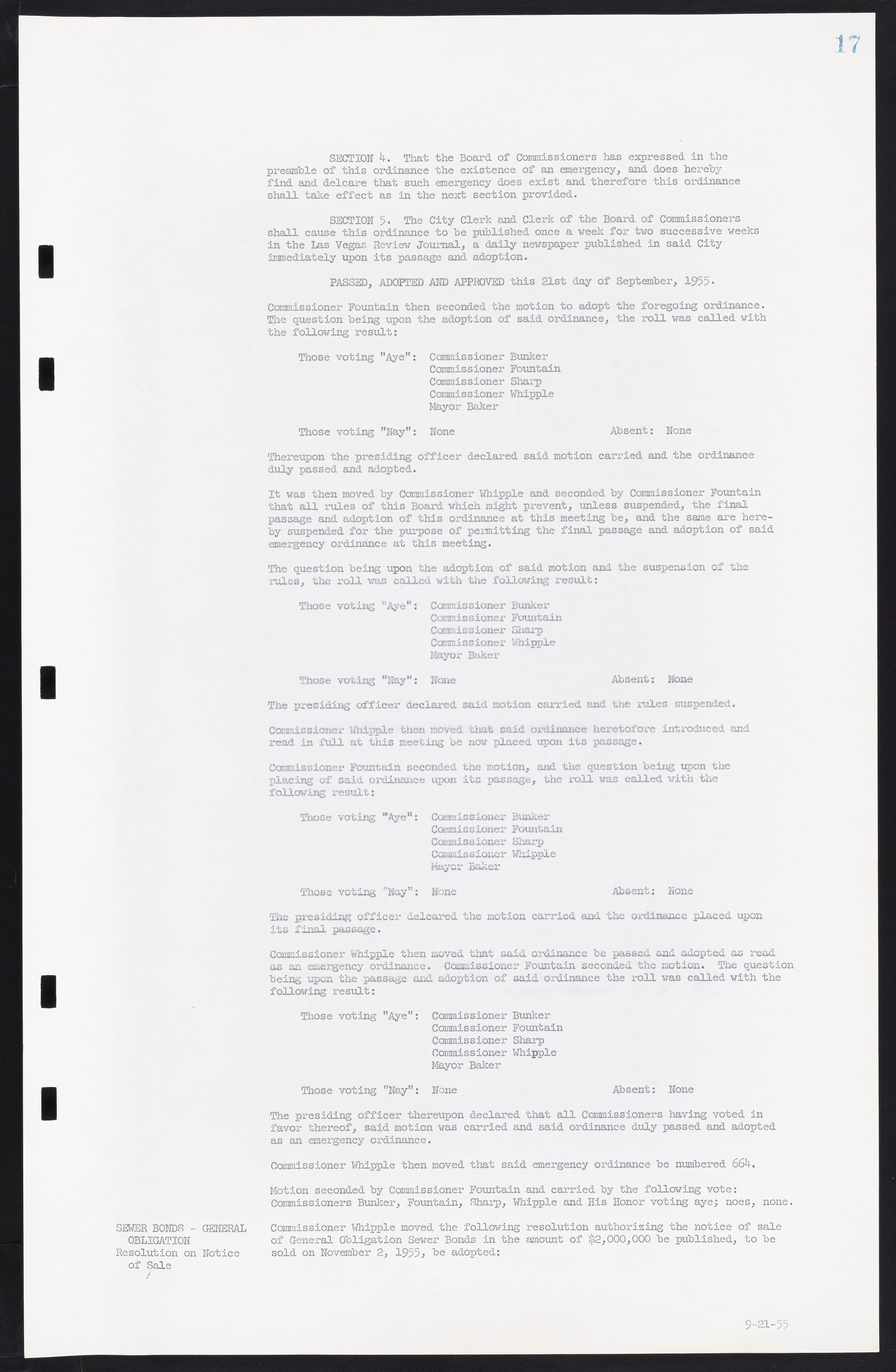 Las Vegas City Commission Minutes, September 21, 1955 to November 20, 1957, lvc000010-23