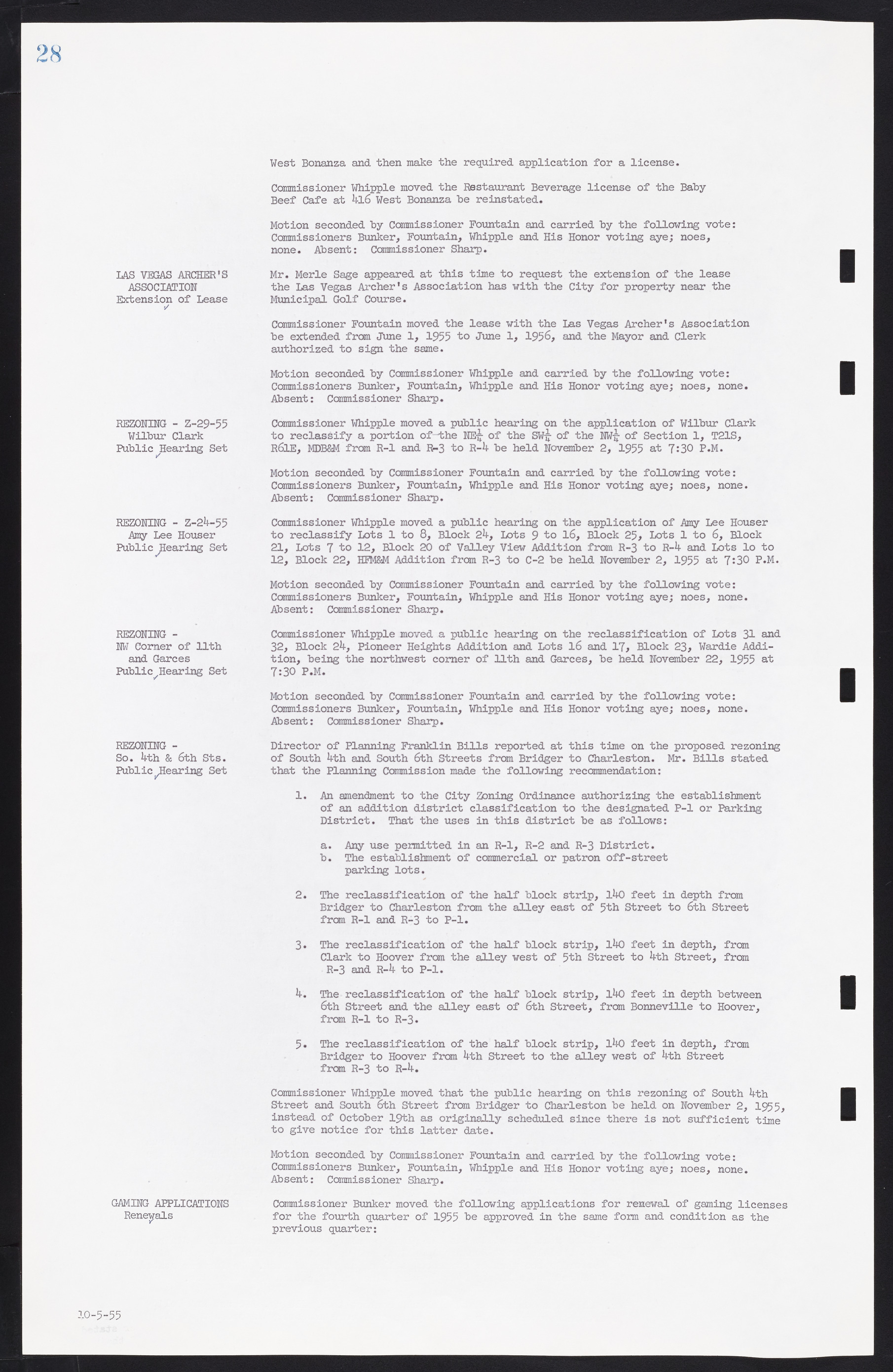 Las Vegas City Commission Minutes, September 21, 1955 to November 20, 1957, lvc000010-34