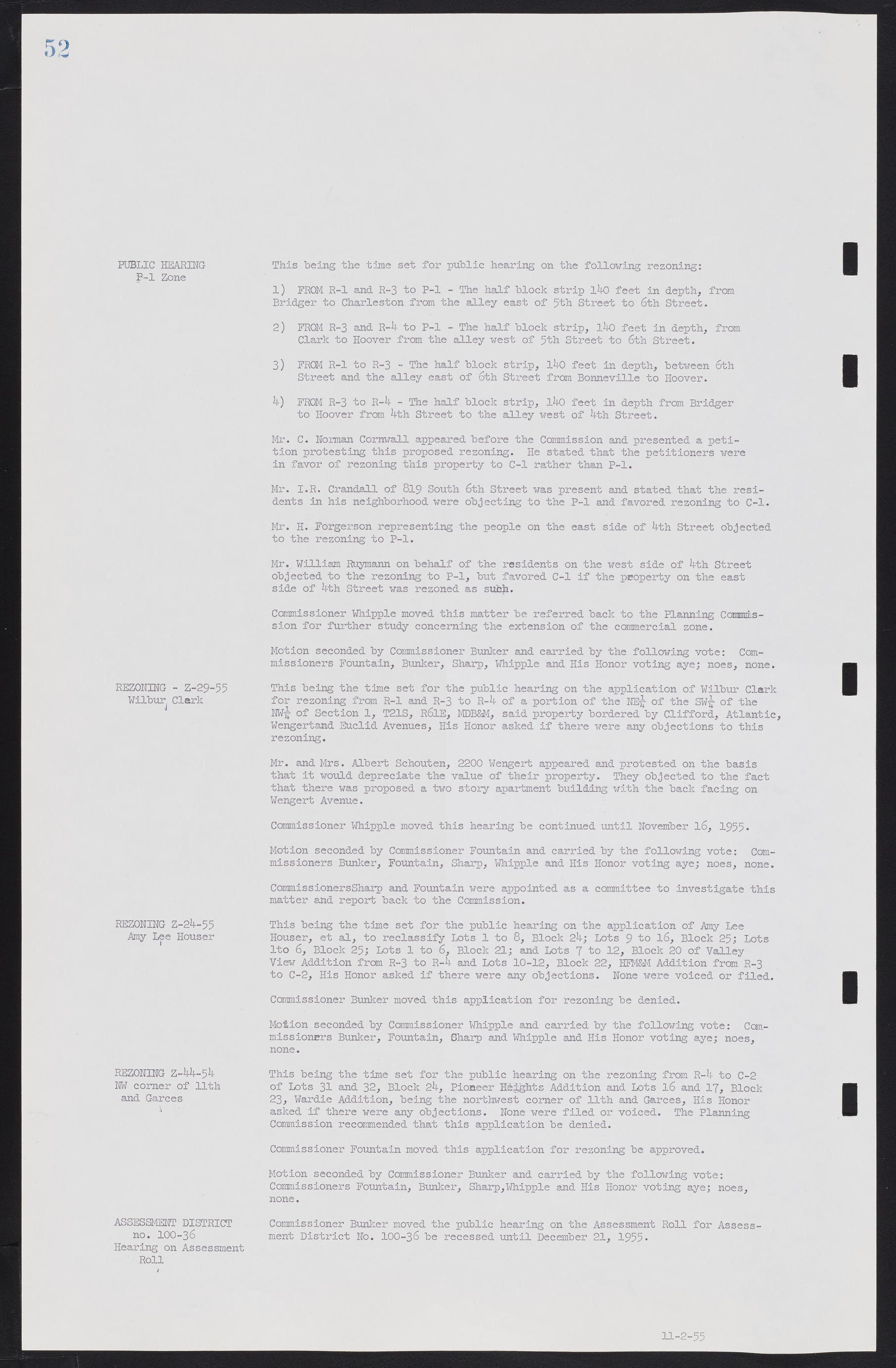 Las Vegas City Commission Minutes, September 21, 1955 to November 20, 1957, lvc000010-58