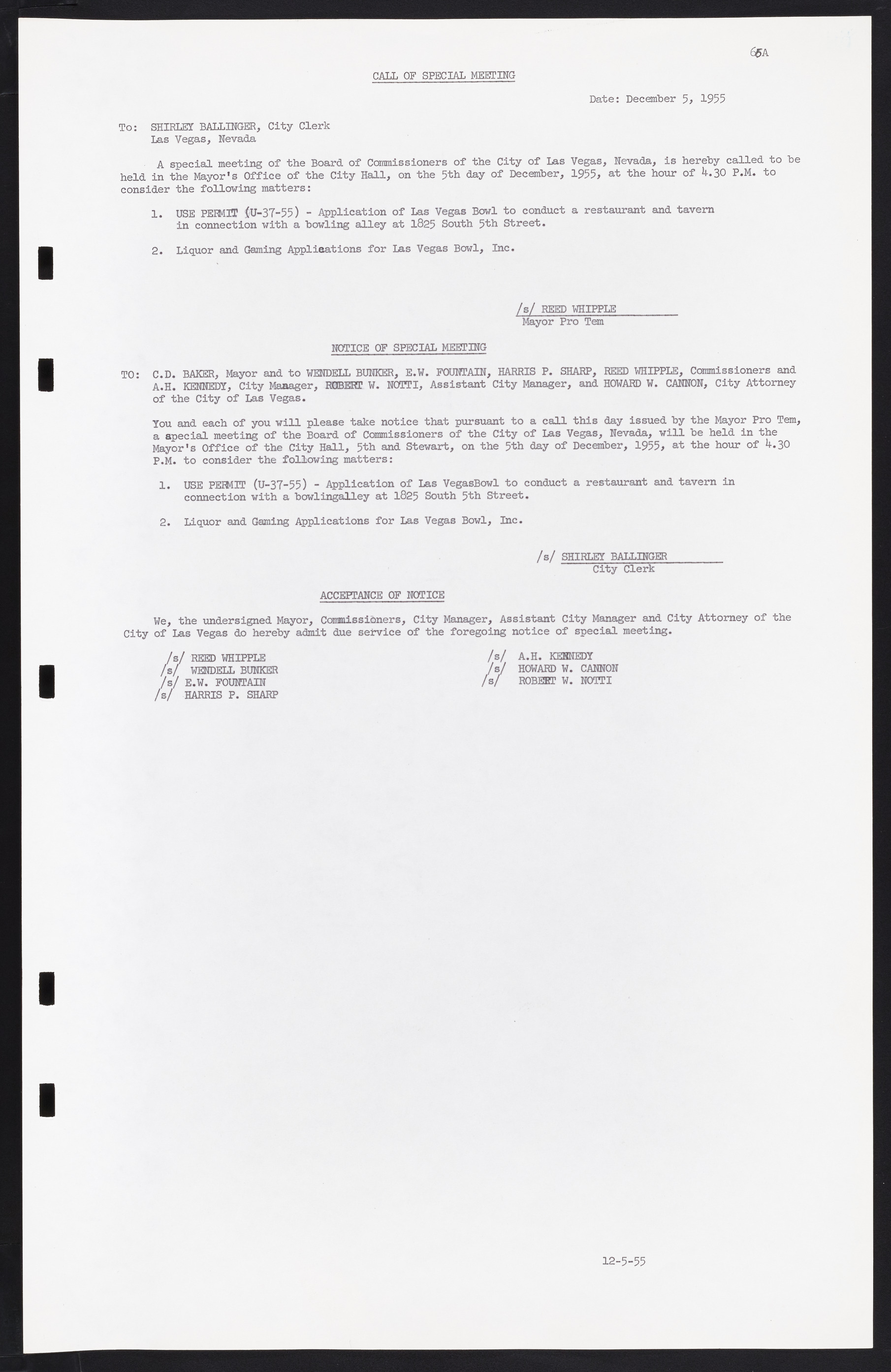 Las Vegas City Commission Minutes, September 21, 1955 to November 20, 1957, lvc000010-75