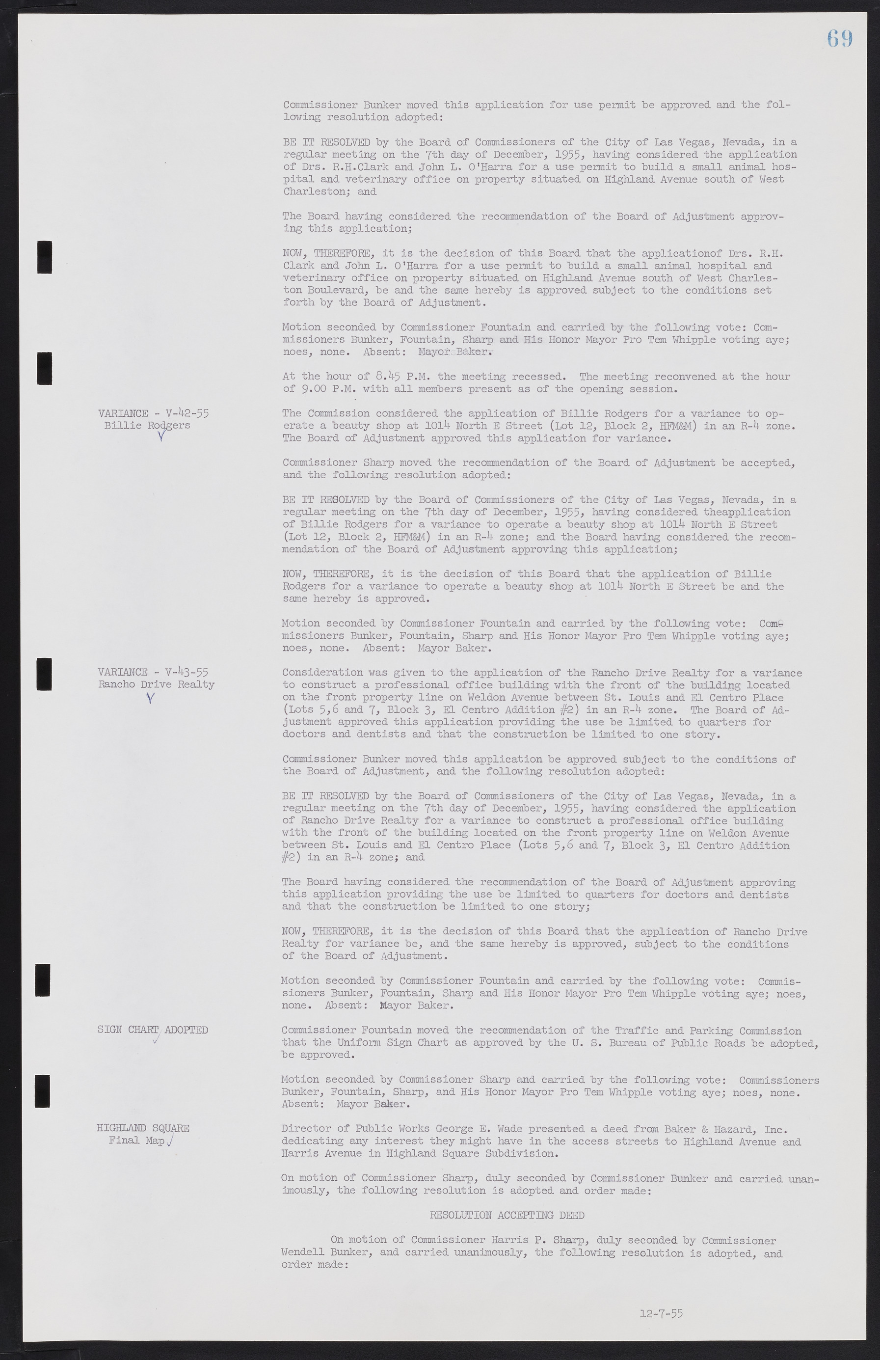 Las Vegas City Commission Minutes, September 21, 1955 to November 20, 1957, lvc000010-79