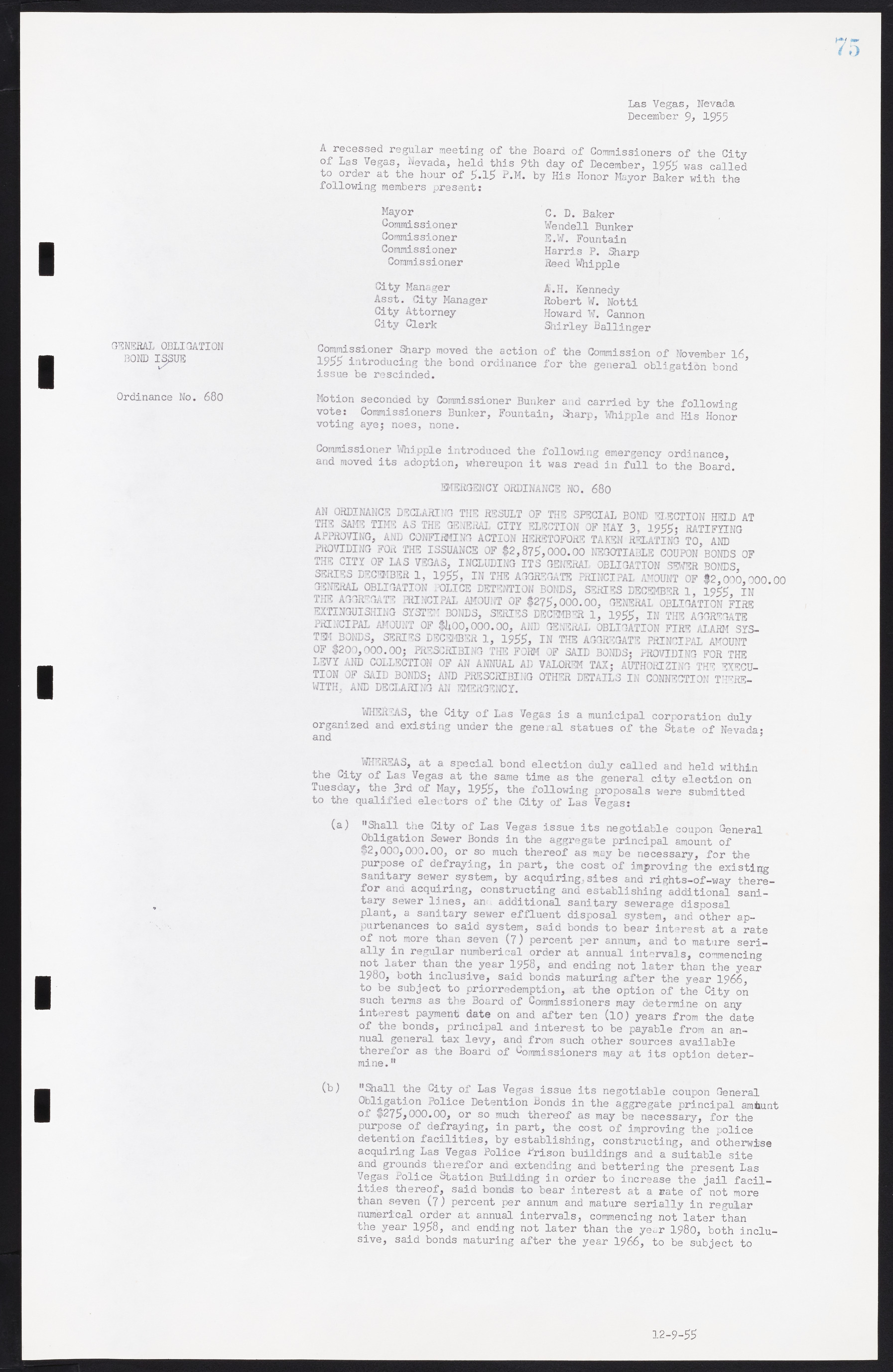 Las Vegas City Commission Minutes, September 21, 1955 to November 20, 1957, lvc000010-85